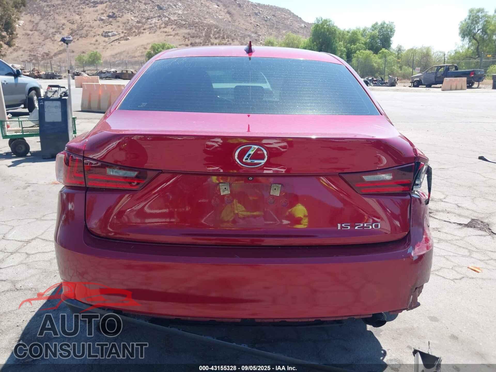 LEXUS IS 250 2015 - JTHBF1D2XF5080930