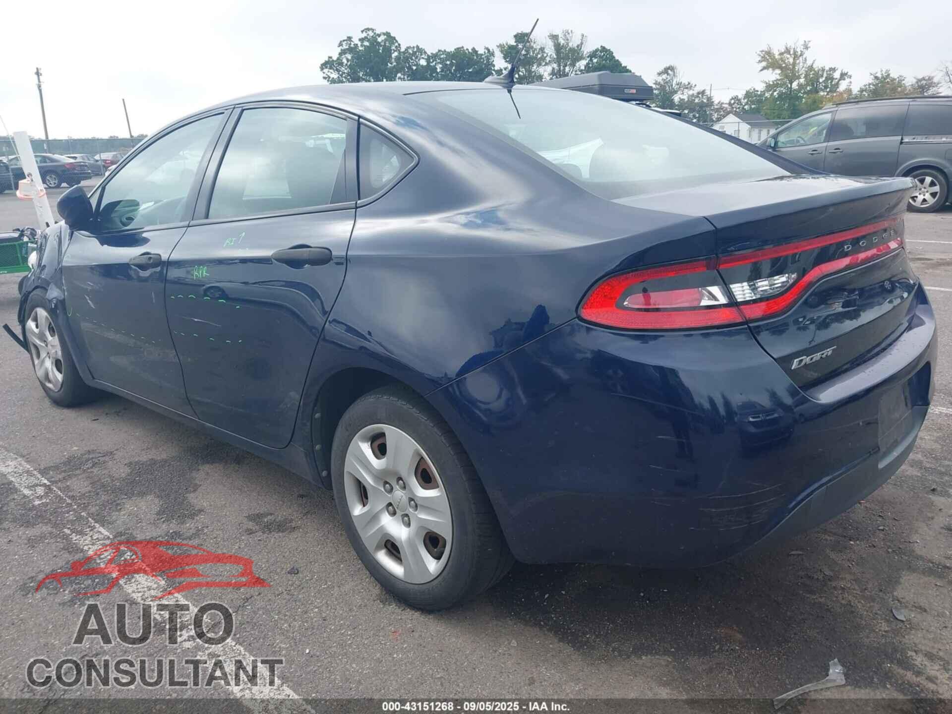 DODGE DART 2013 - 1C3CDFAA9DD105148