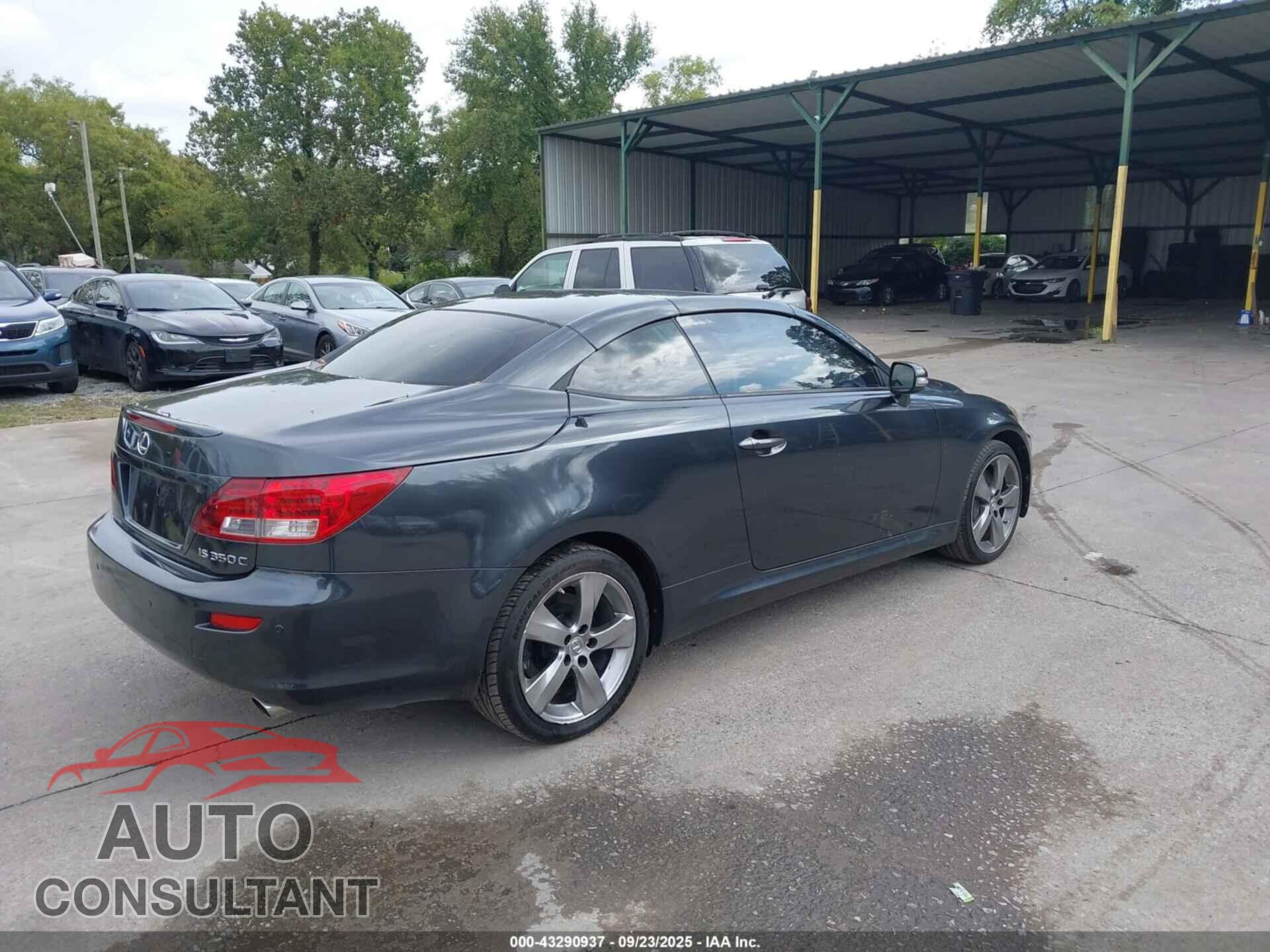 LEXUS IS 350C 2011 - JTHFE2C29B2505335