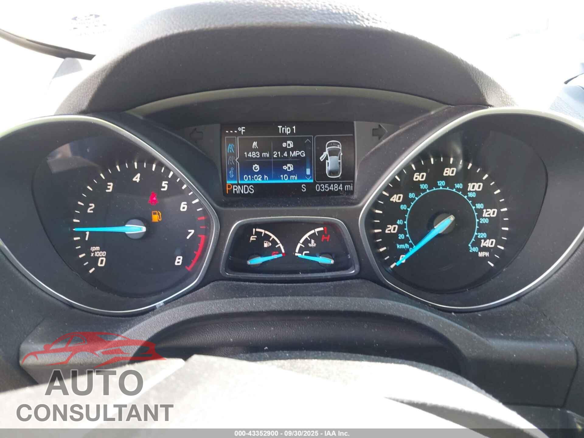 FORD ESCAPE 2013 - 1FMCU0J98DUD70086