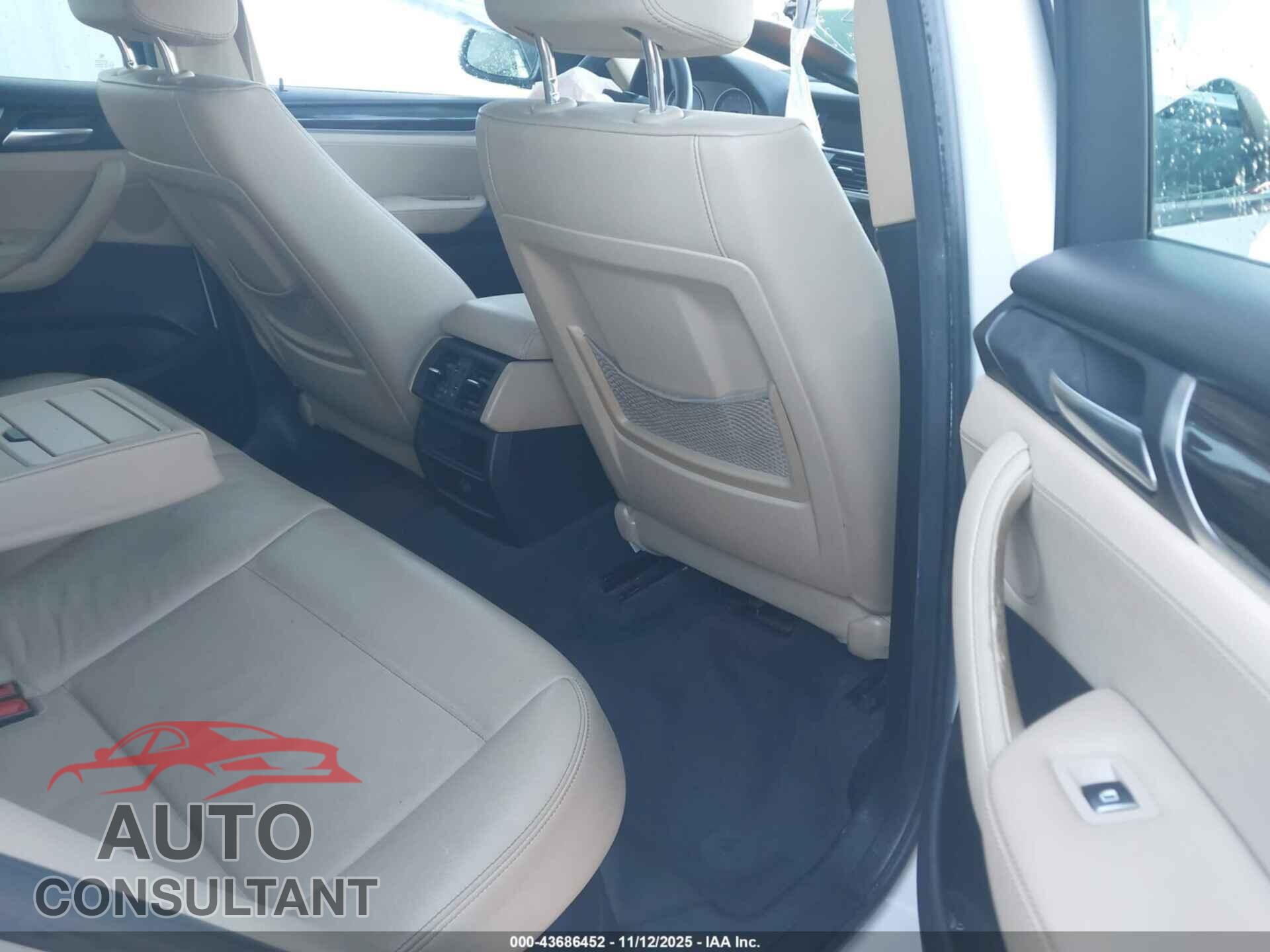 BMW X3 2017 - 5UXWZ7C36H0V89029