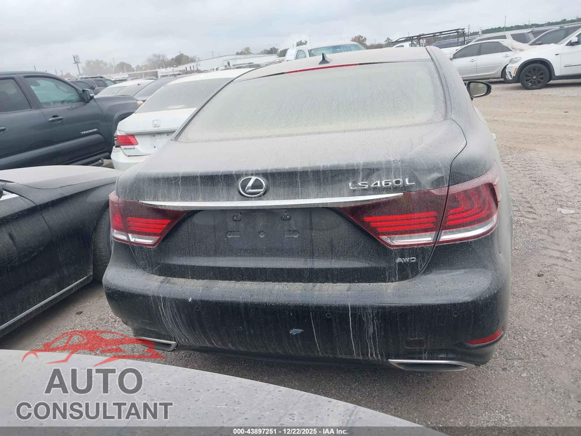 LEXUS LS 460 2013 - JTHDL5EF8D5006025
