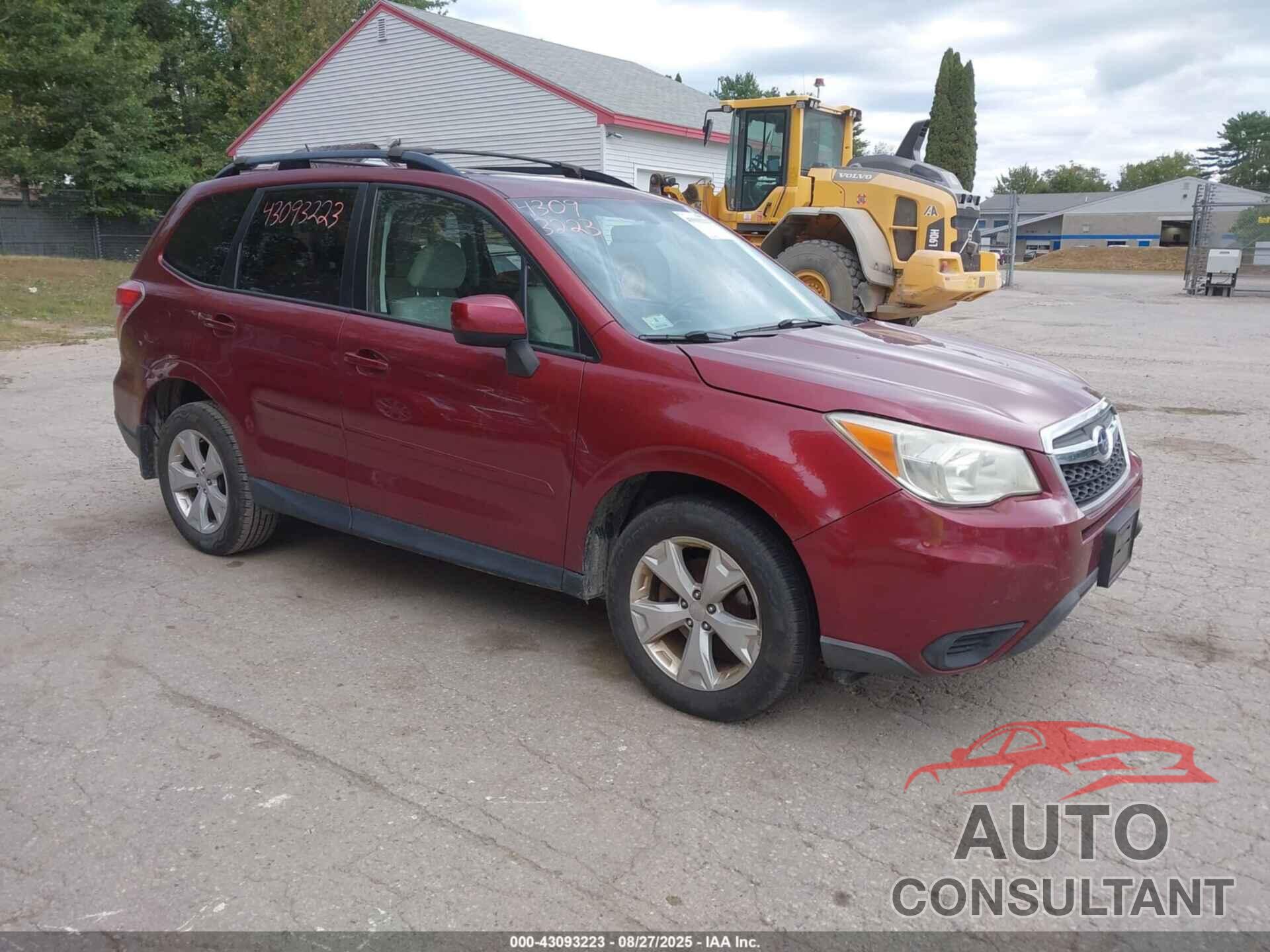 SUBARU FORESTER 2014 - JF2SJAEC0EH429678