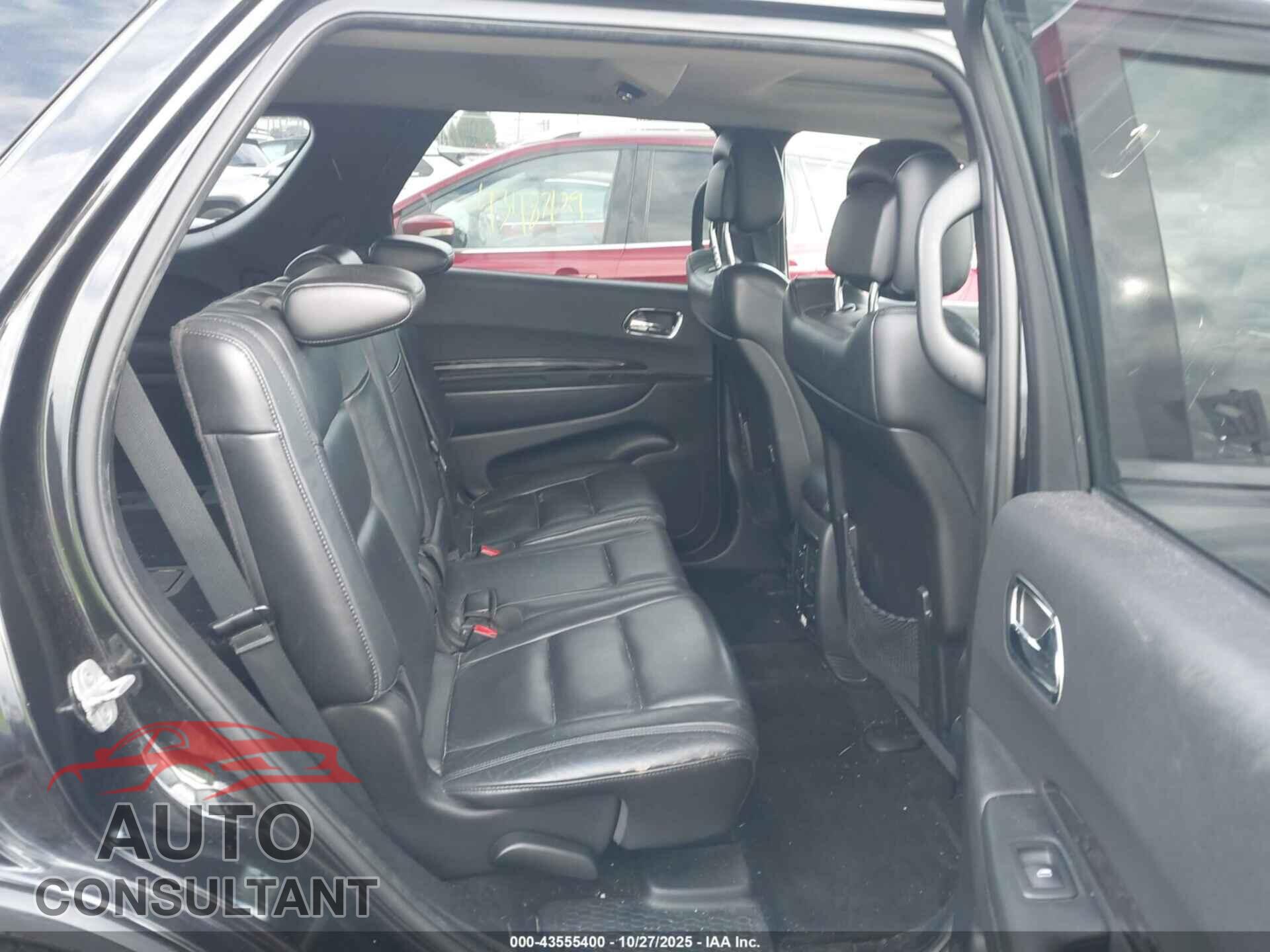 DODGE DURANGO 2012 - 1C4RDHDG8CC206624
