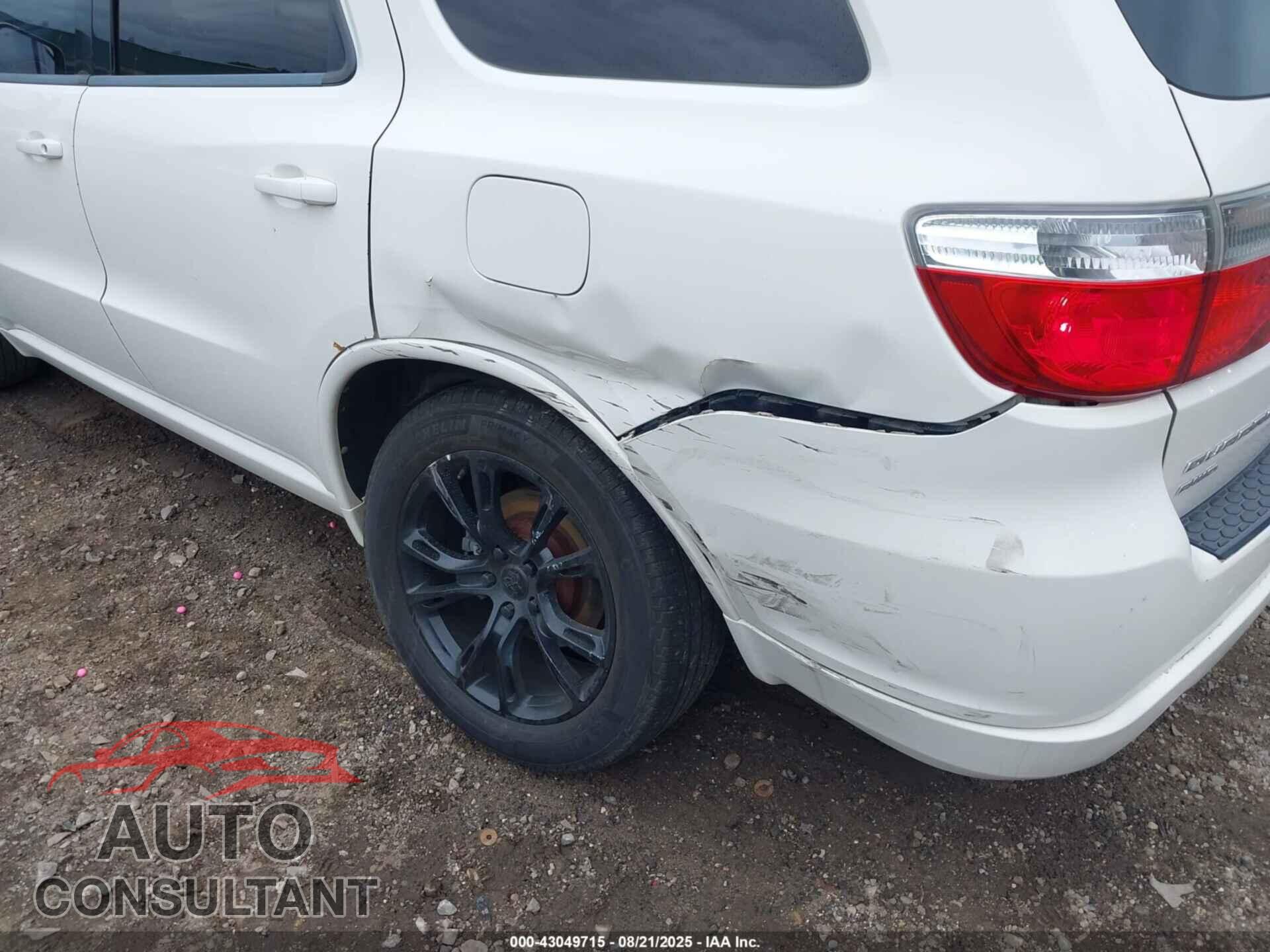 DODGE DURANGO 2011 - 1D4RE3GG8BC712497
