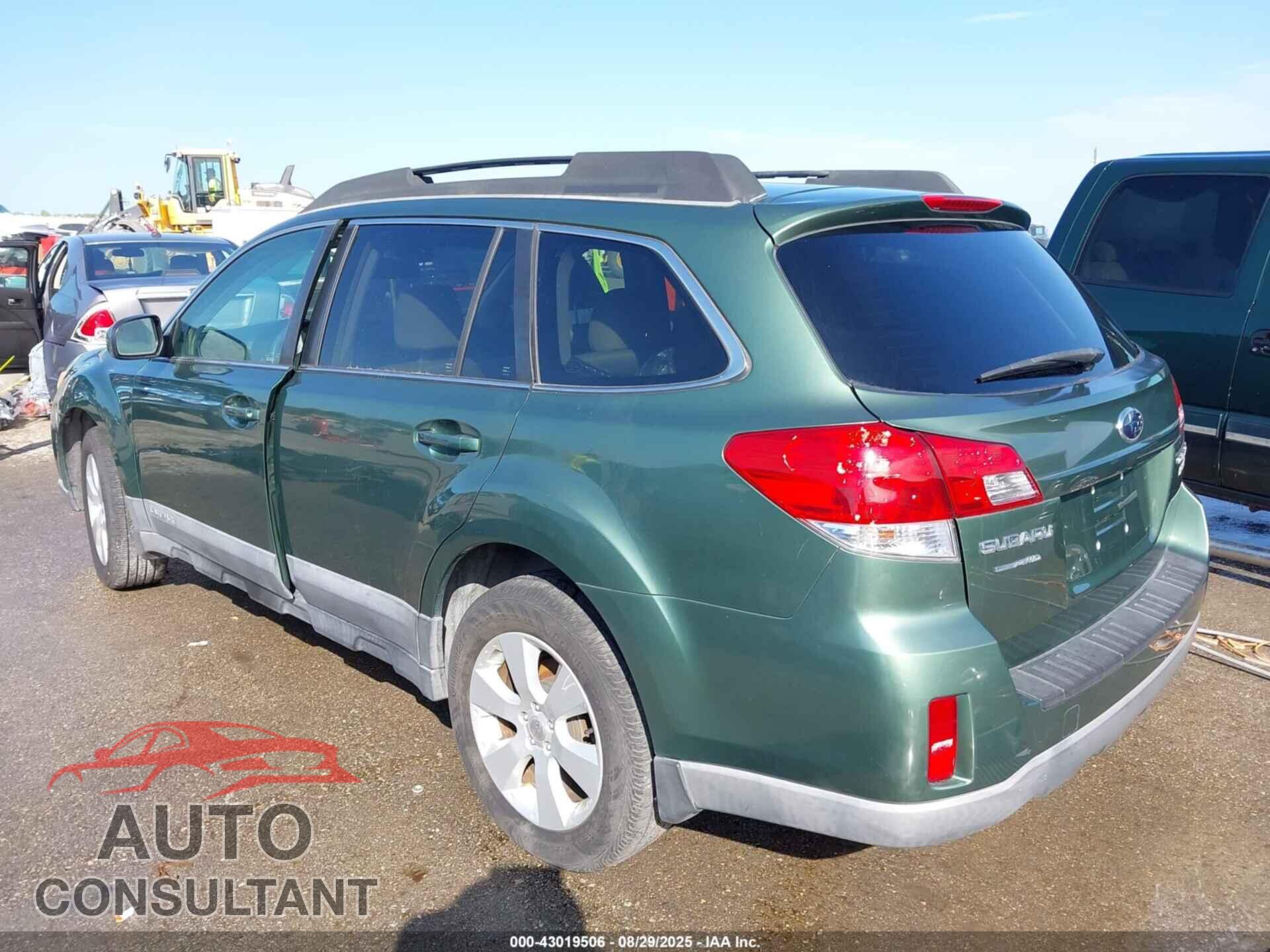 SUBARU OUTBACK 2010 - 4S4BRBFC2A3372883