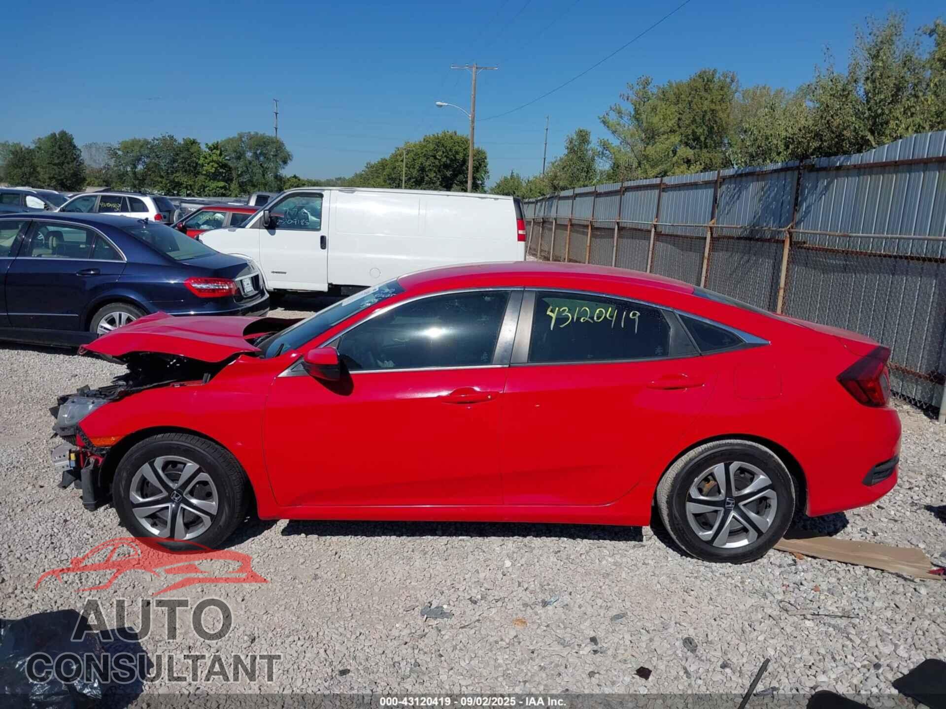 HONDA CIVIC 2016 - 2HGFC2F56GH544705