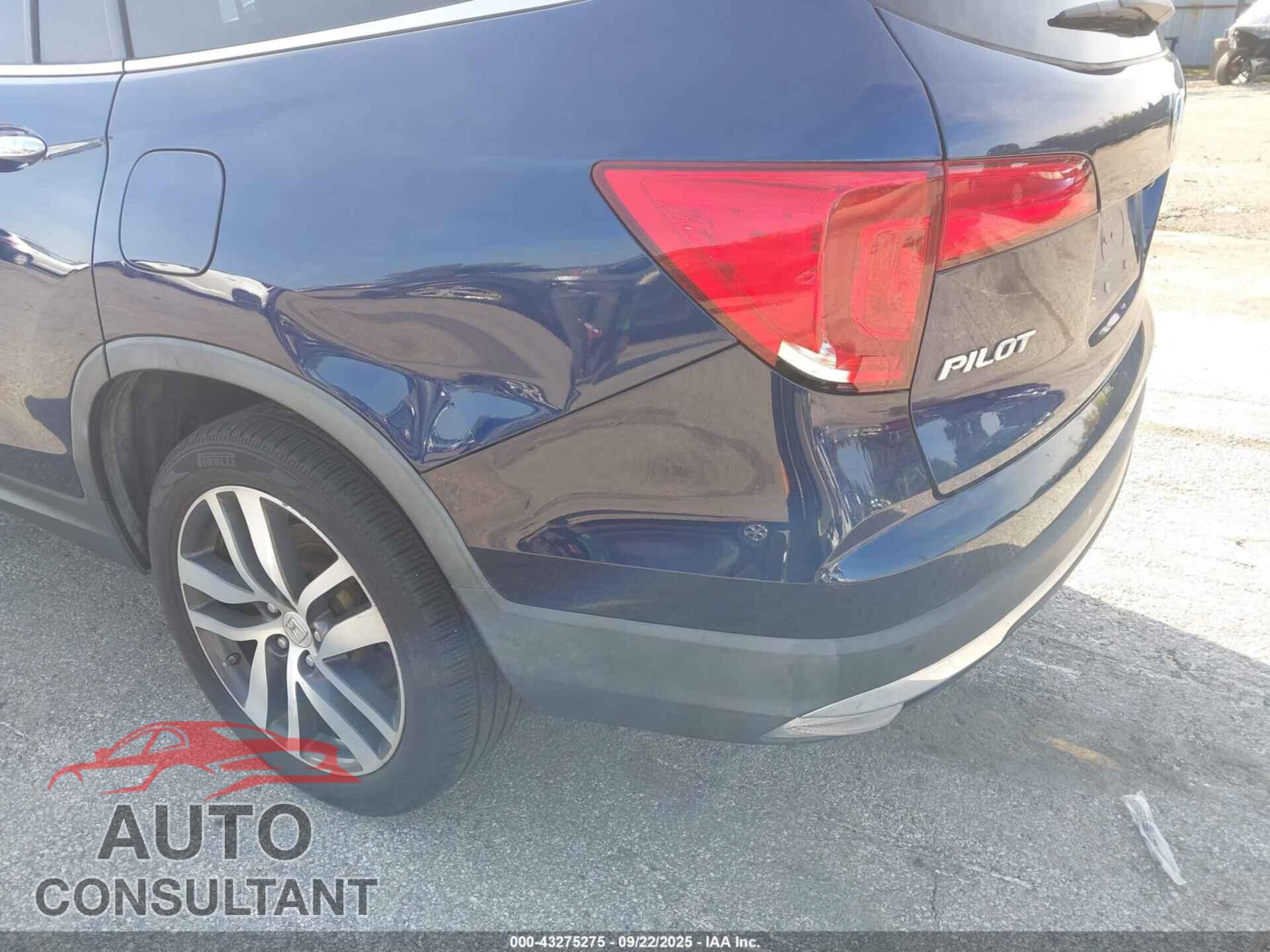 HONDA PILOT 2017 - 5FNYF6H08HB067242