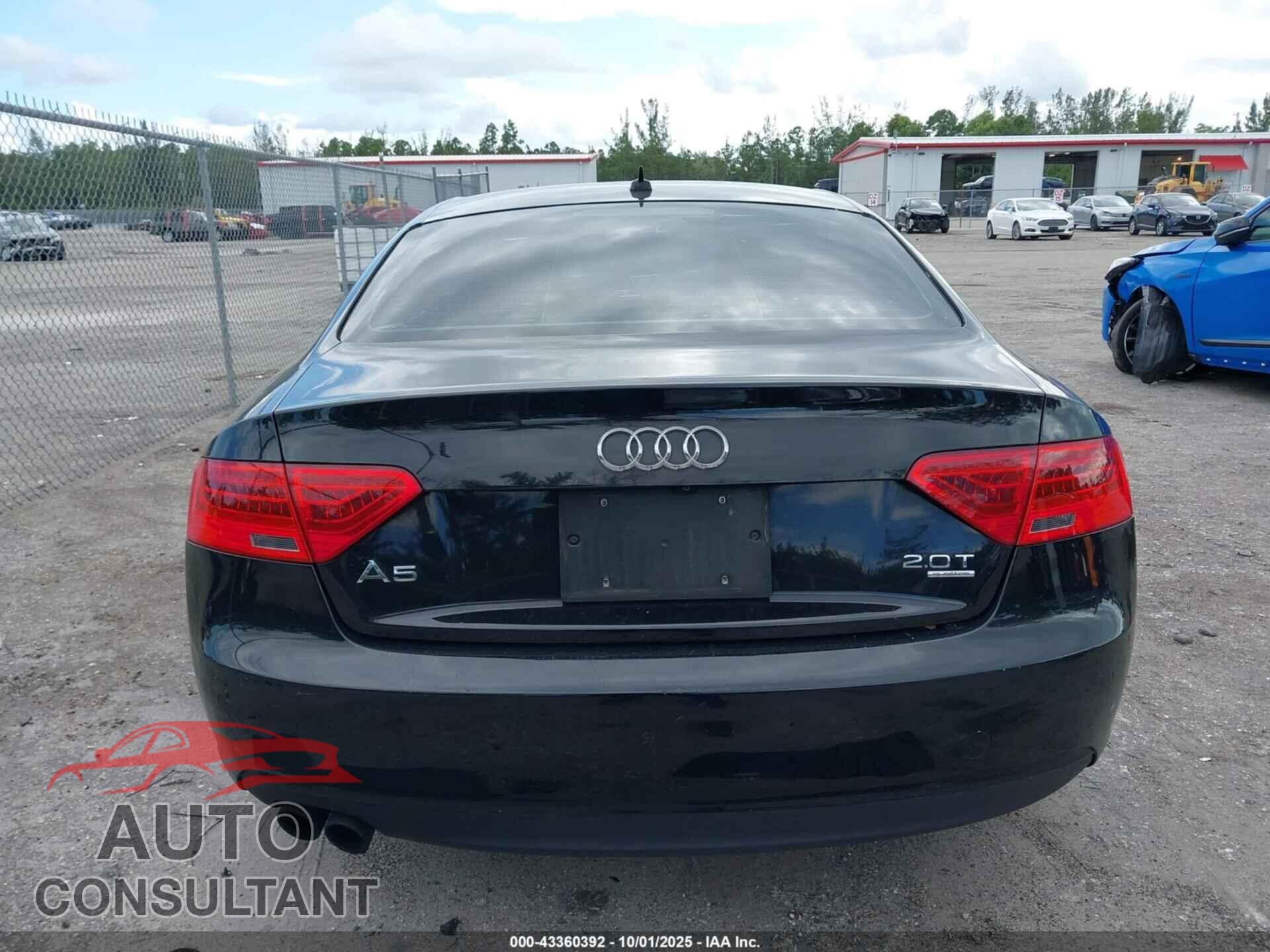 AUDI A5 2014 - WAULFAFR0EA002157