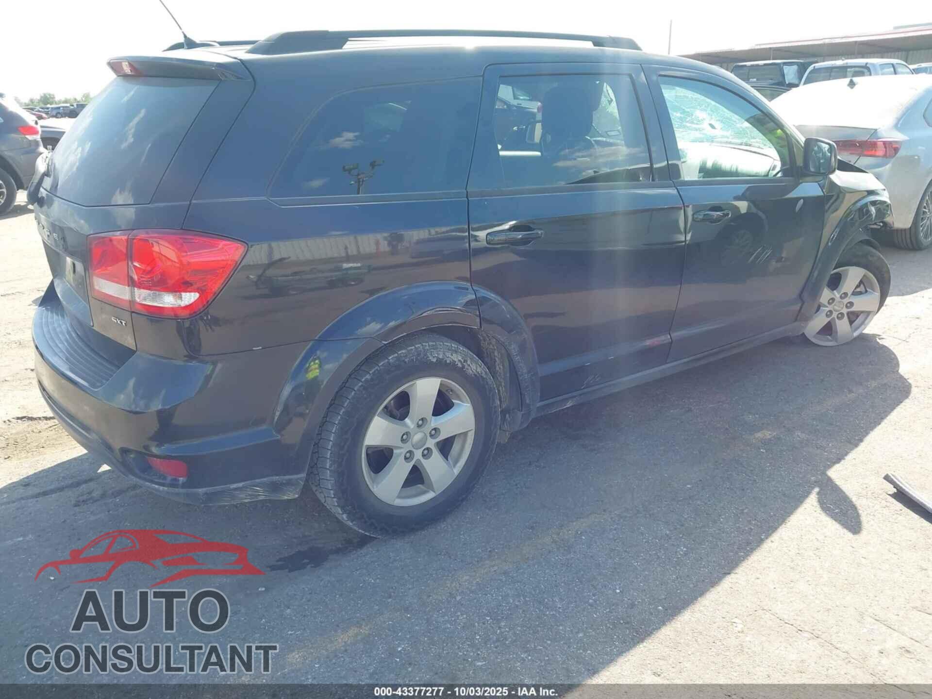 DODGE JOURNEY 2012 - 3C4PDCBB5CT393228