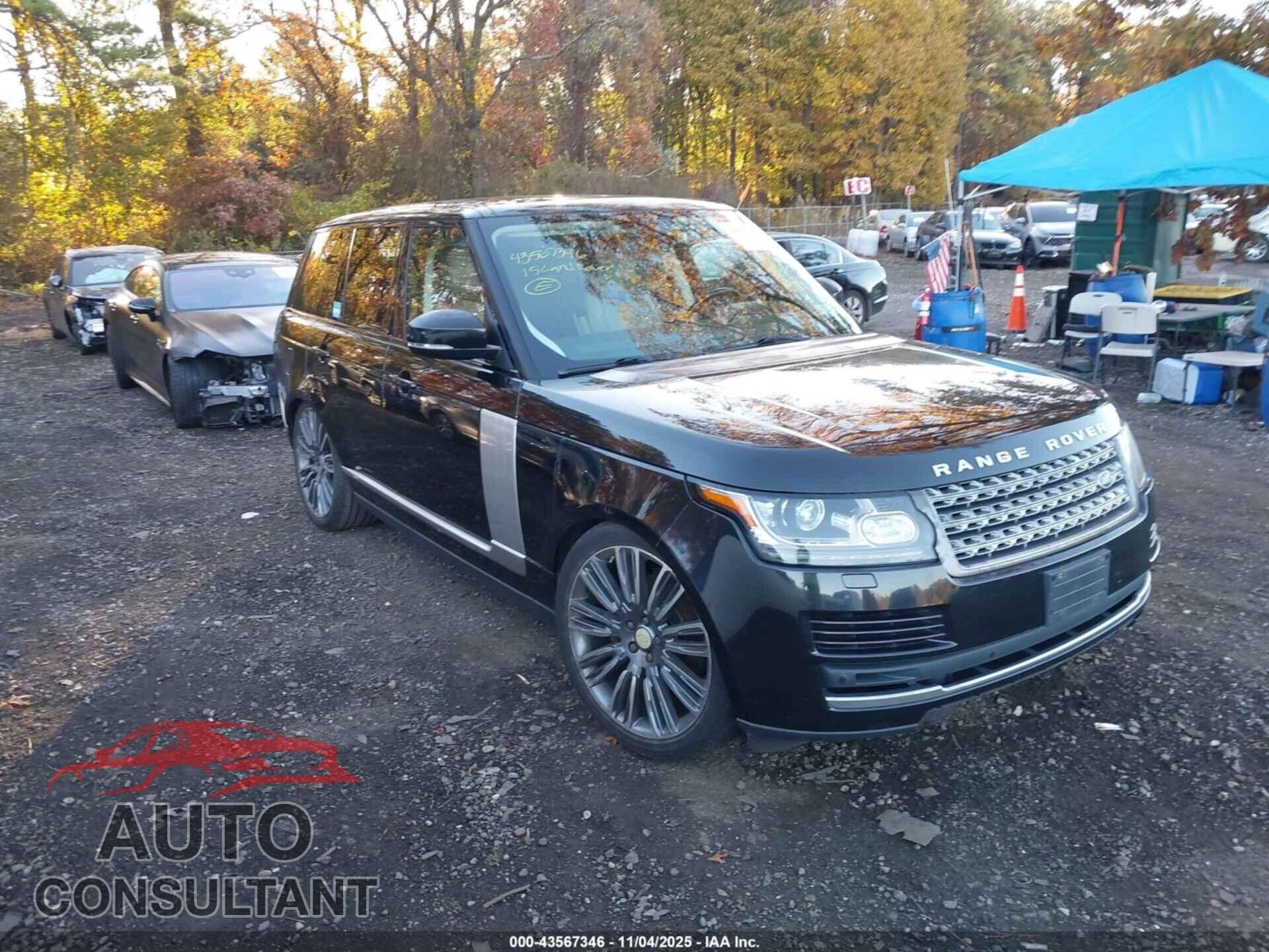 LAND ROVER RANGE ROVER 2015 - SALGS2VF9FA219620