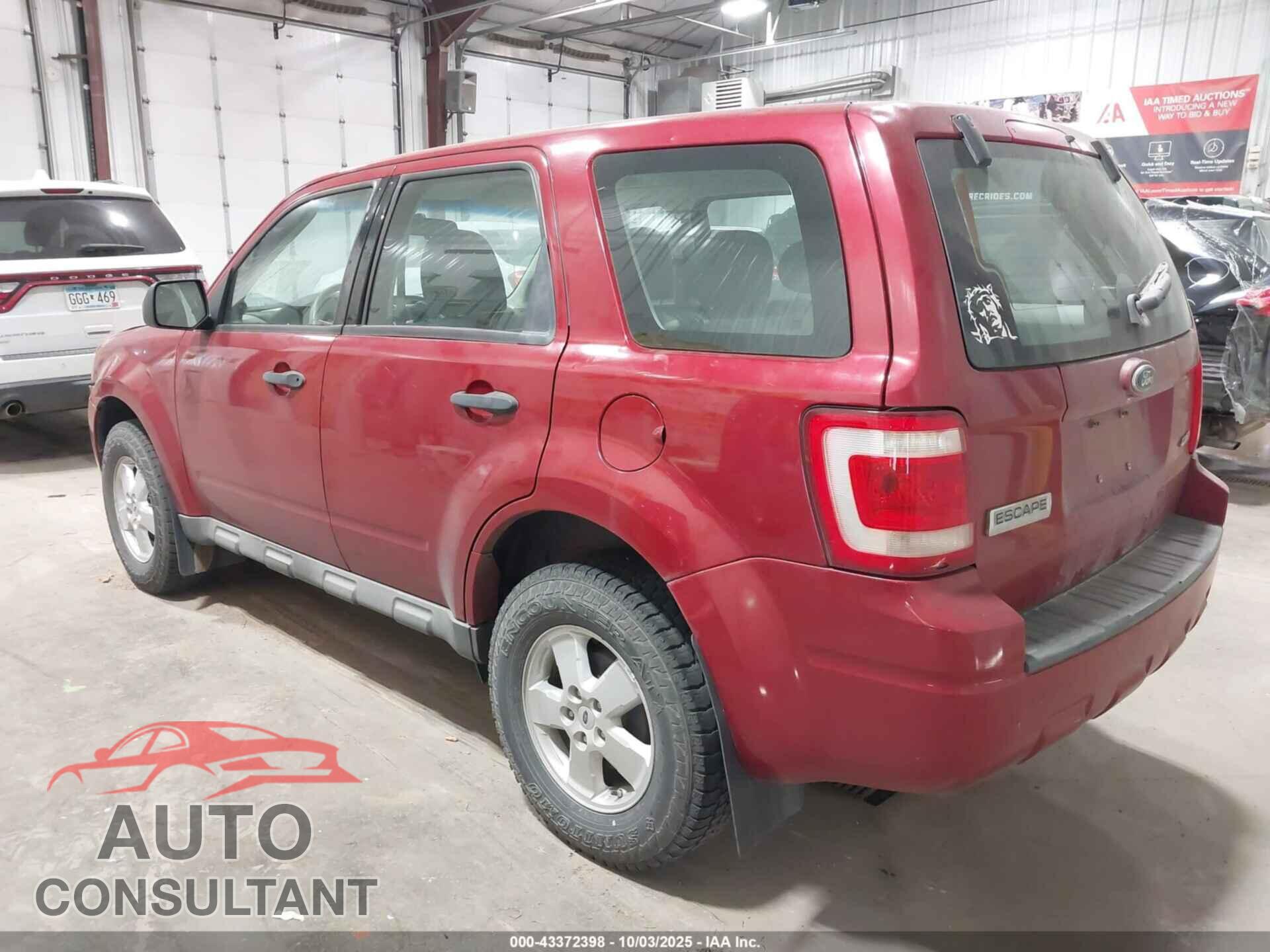FORD ESCAPE 2009 - 1FMCU92799KB54624