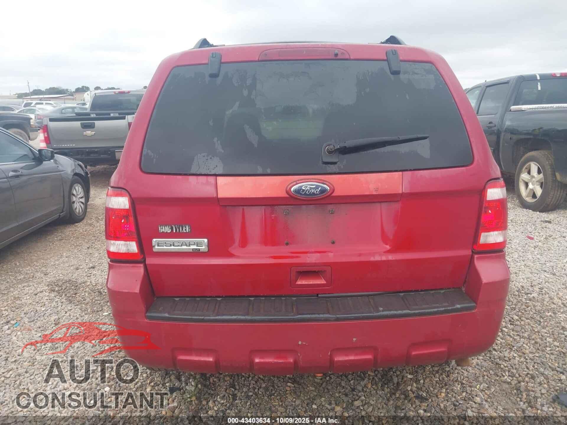 FORD ESCAPE 2010 - 1FMCU0D75AKB09855
