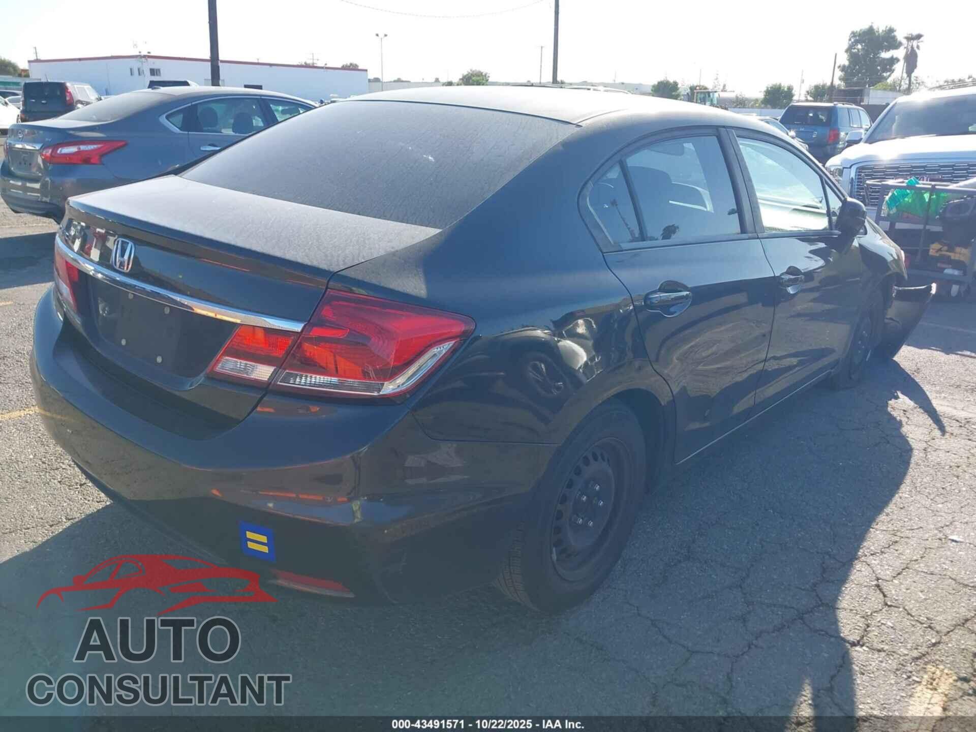 HONDA CIVIC 2014 - 2HGFB2F51EH501728