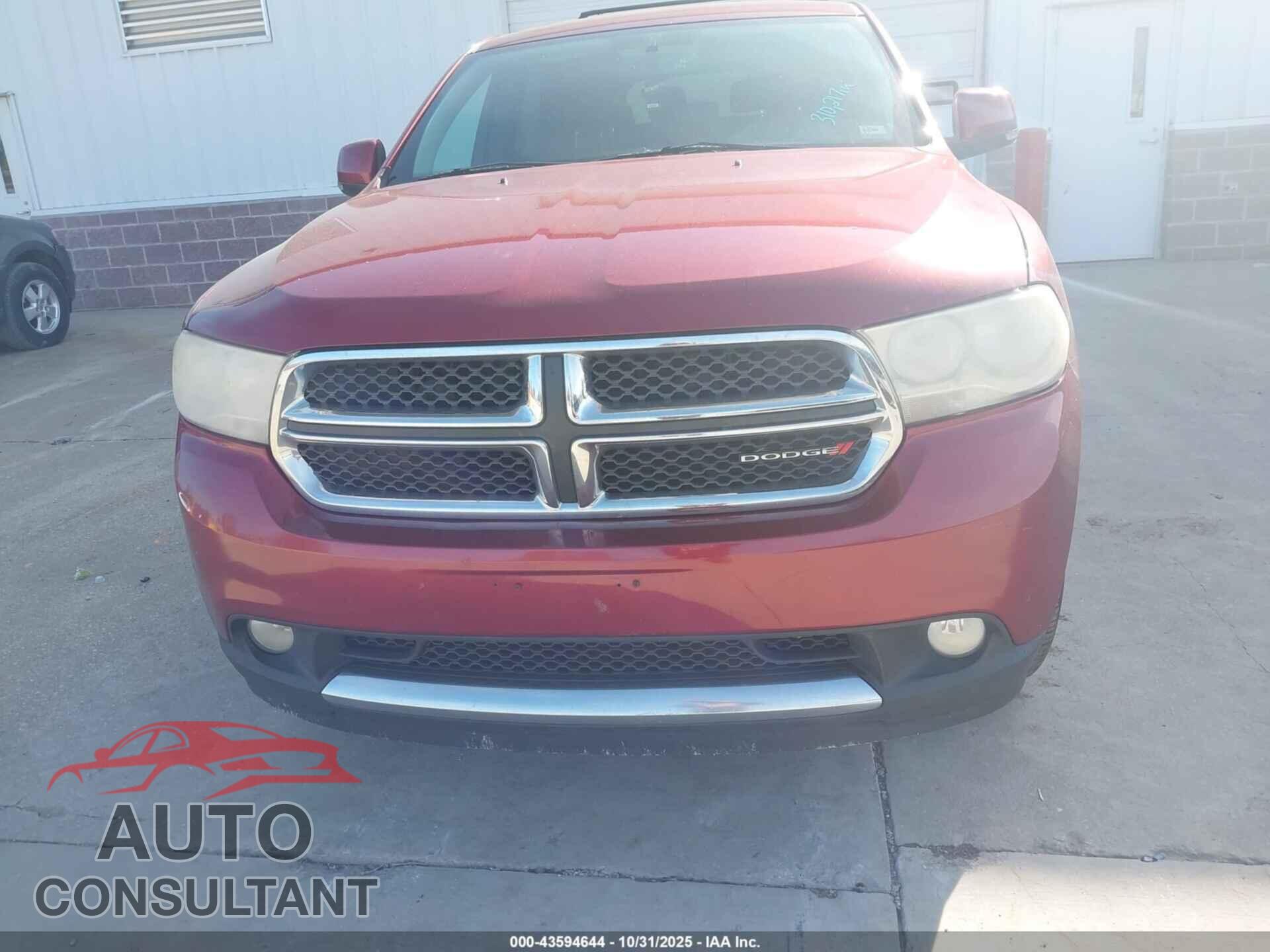 DODGE DURANGO 2013 - 1C4RDJDG5DC664405