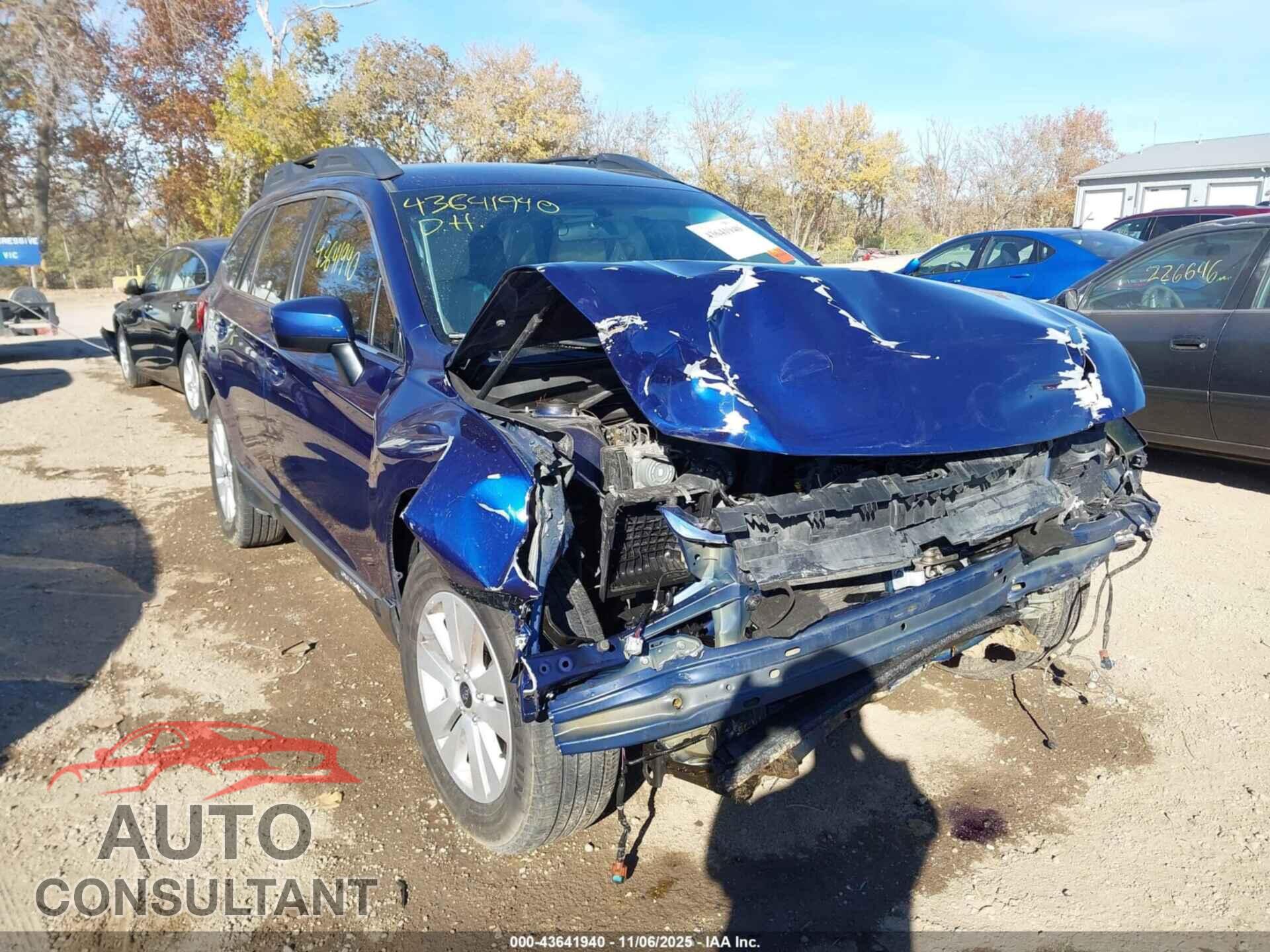 SUBARU OUTBACK 2015 - 4S4BSBCC2F3263422