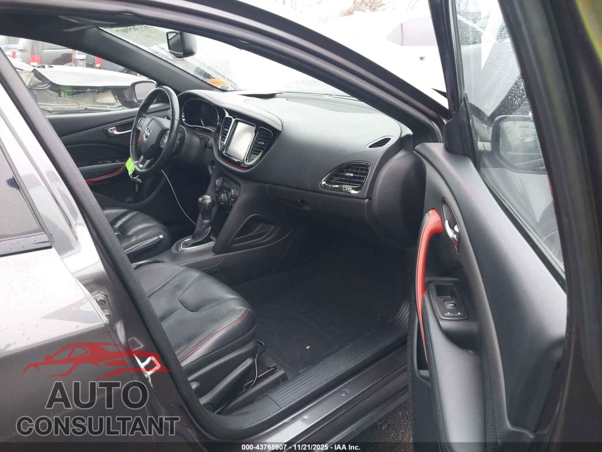 DODGE DART 2014 - 1C3CDFEB1ED878989