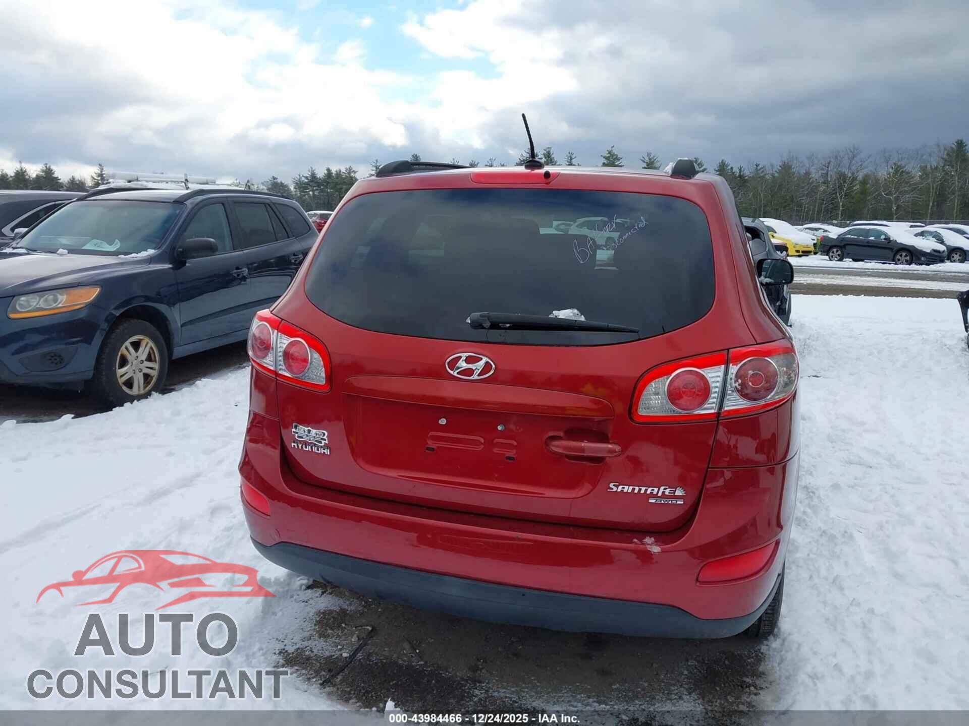HYUNDAI SANTA FE 2010 - 5NMSGDAB5AH370230