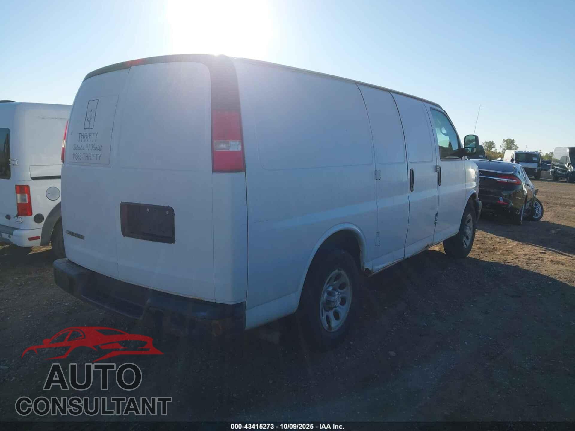 CHEVROLET EXPRESS 1500 2013 - 1GCSGAFX0D1165836