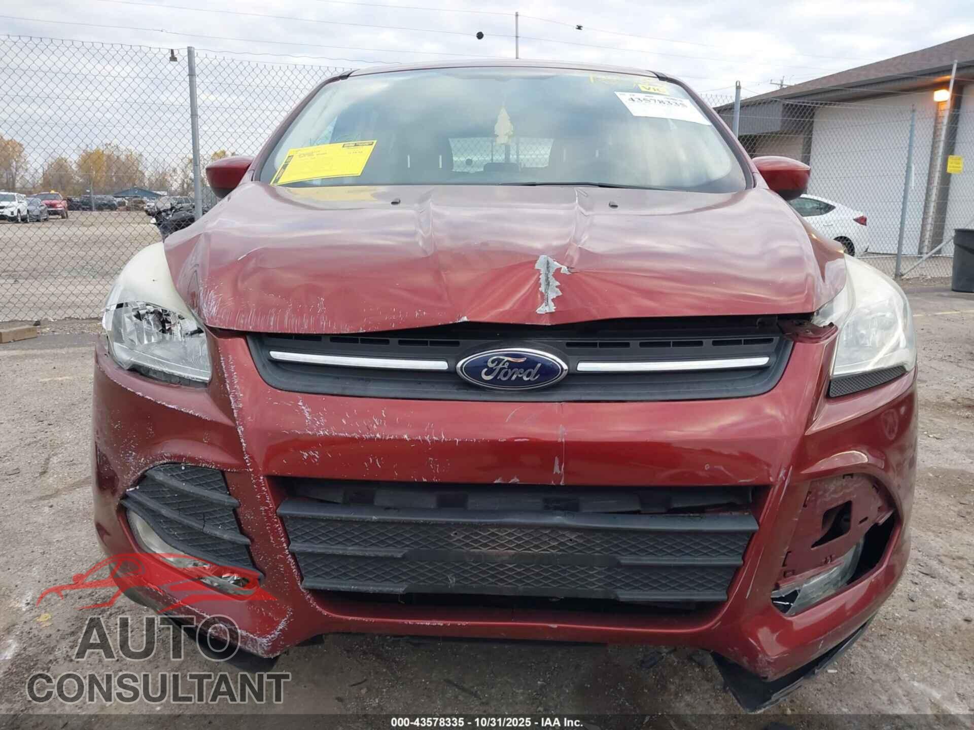 FORD ESCAPE 2014 - 1FMCU0GX2EUC53580
