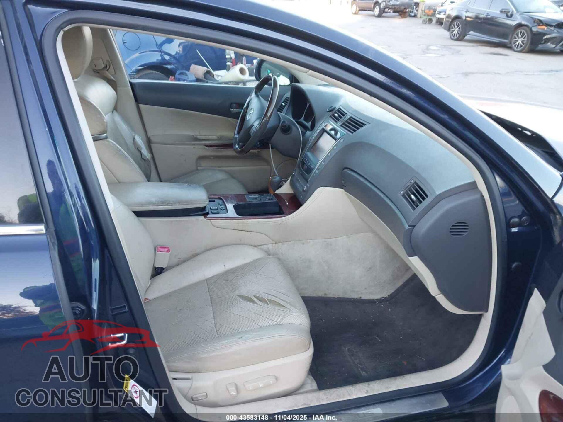 LEXUS GS 350 2010 - JTHCE1KS1A0026321