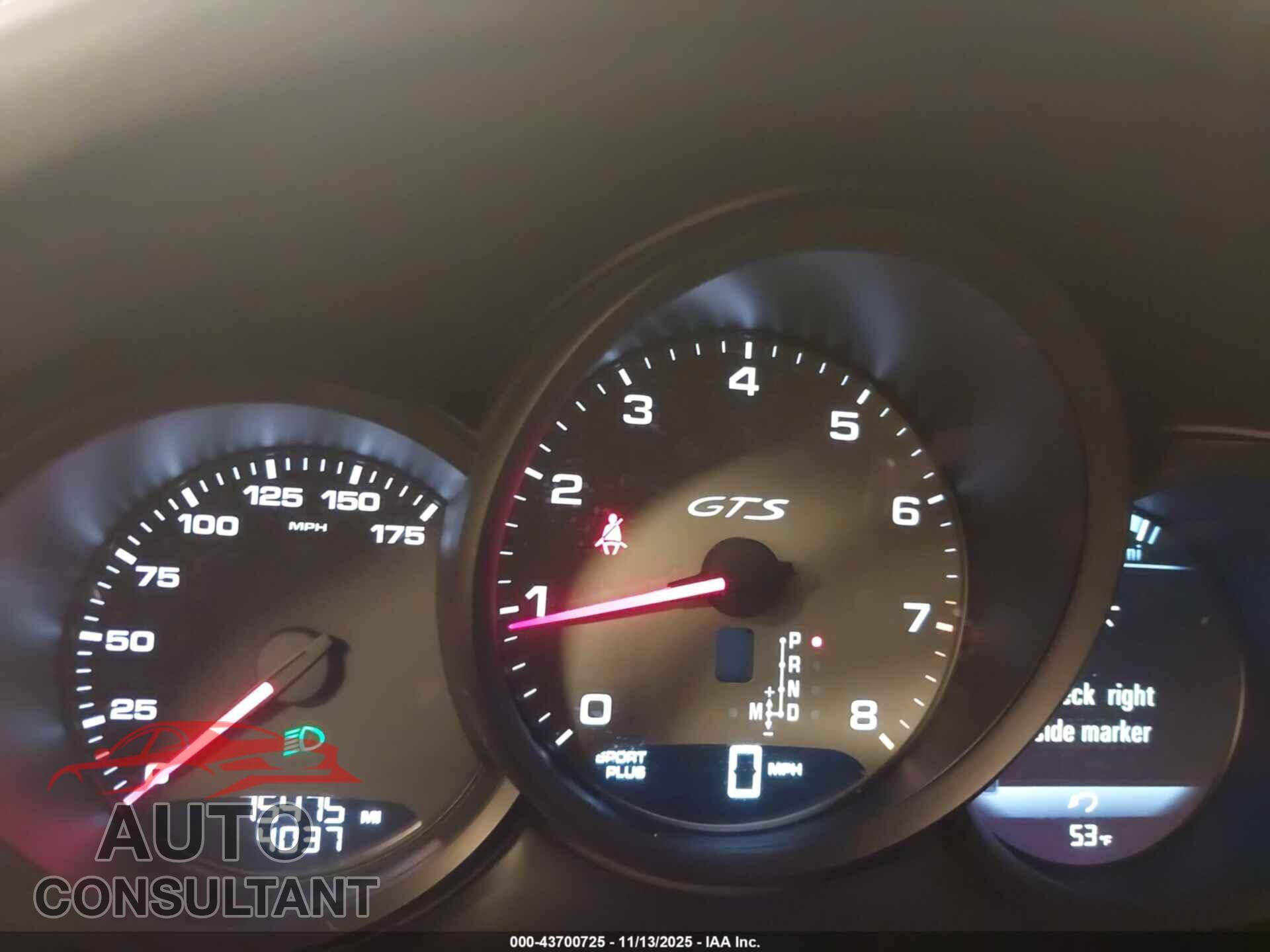 PORSCHE MACAN 2017 - WP1AG2A53HLB53941