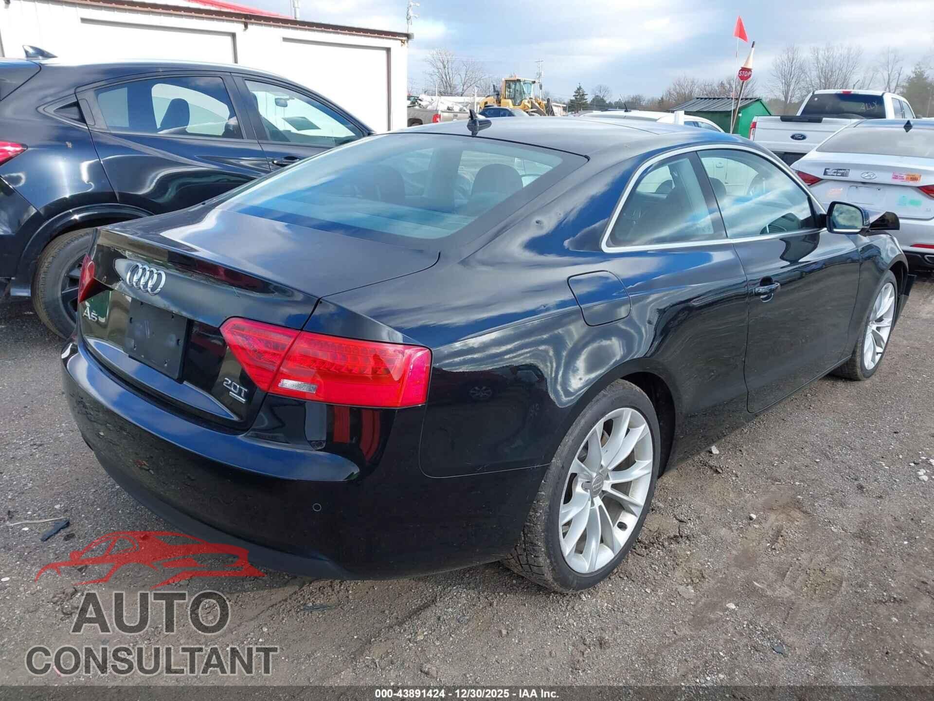 AUDI A5 2013 - WAURFAFR9DA030273