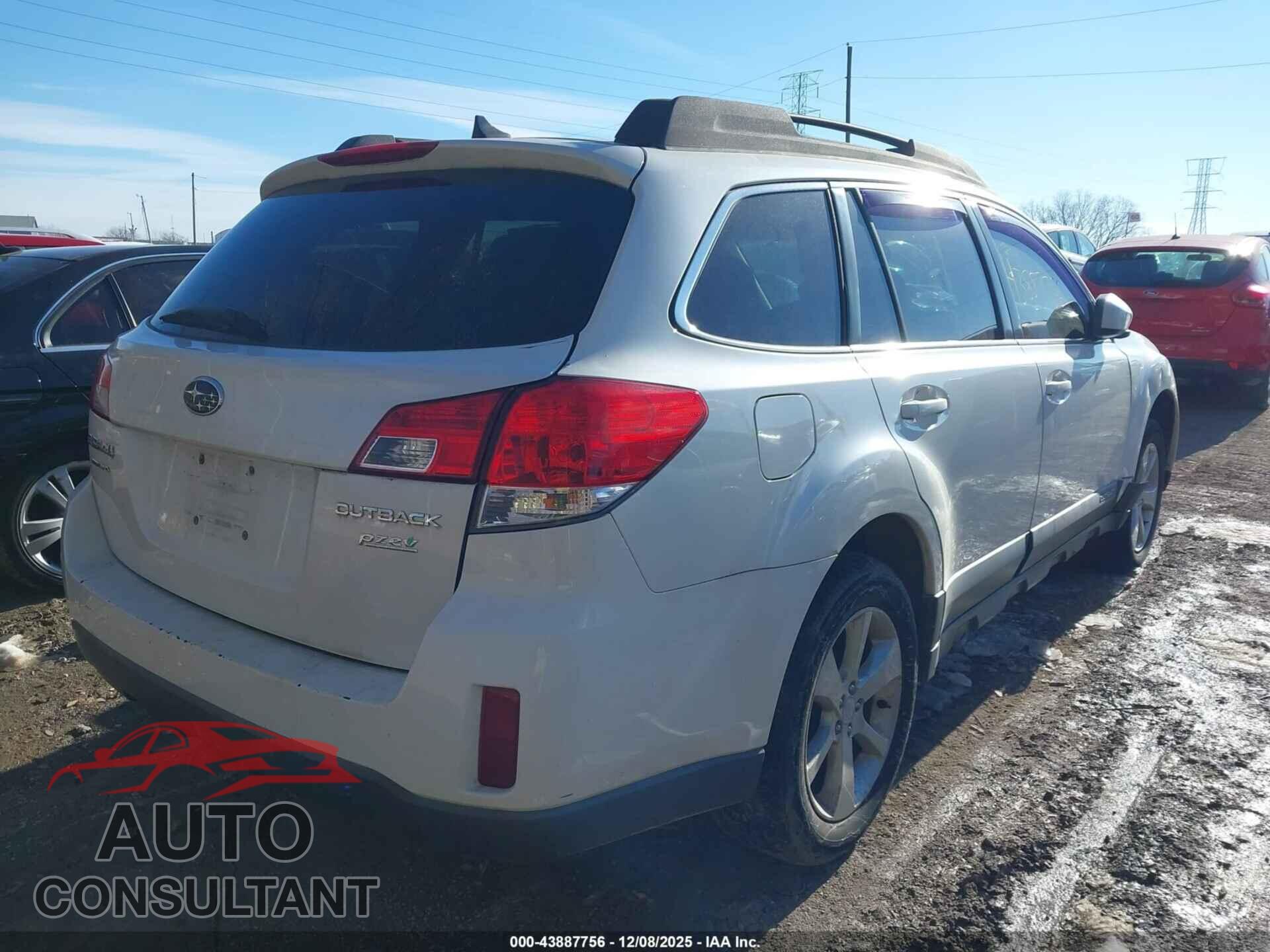 SUBARU OUTBACK 2014 - 4S4BRBCCXE3290068