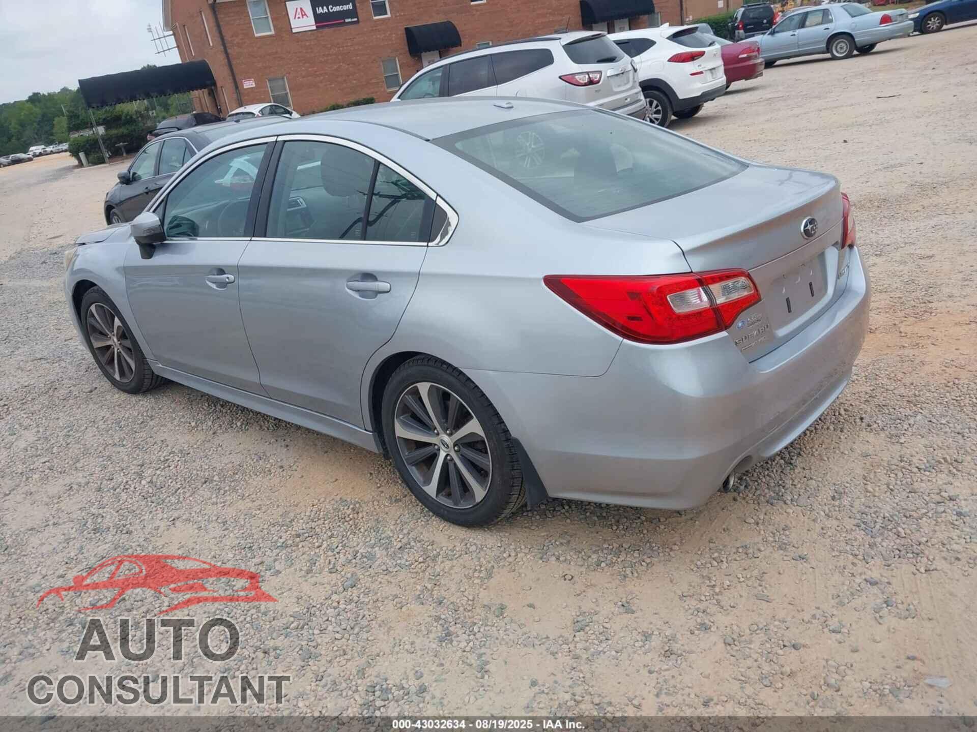 SUBARU LEGACY 2015 - 4S3BNBN65F3024210