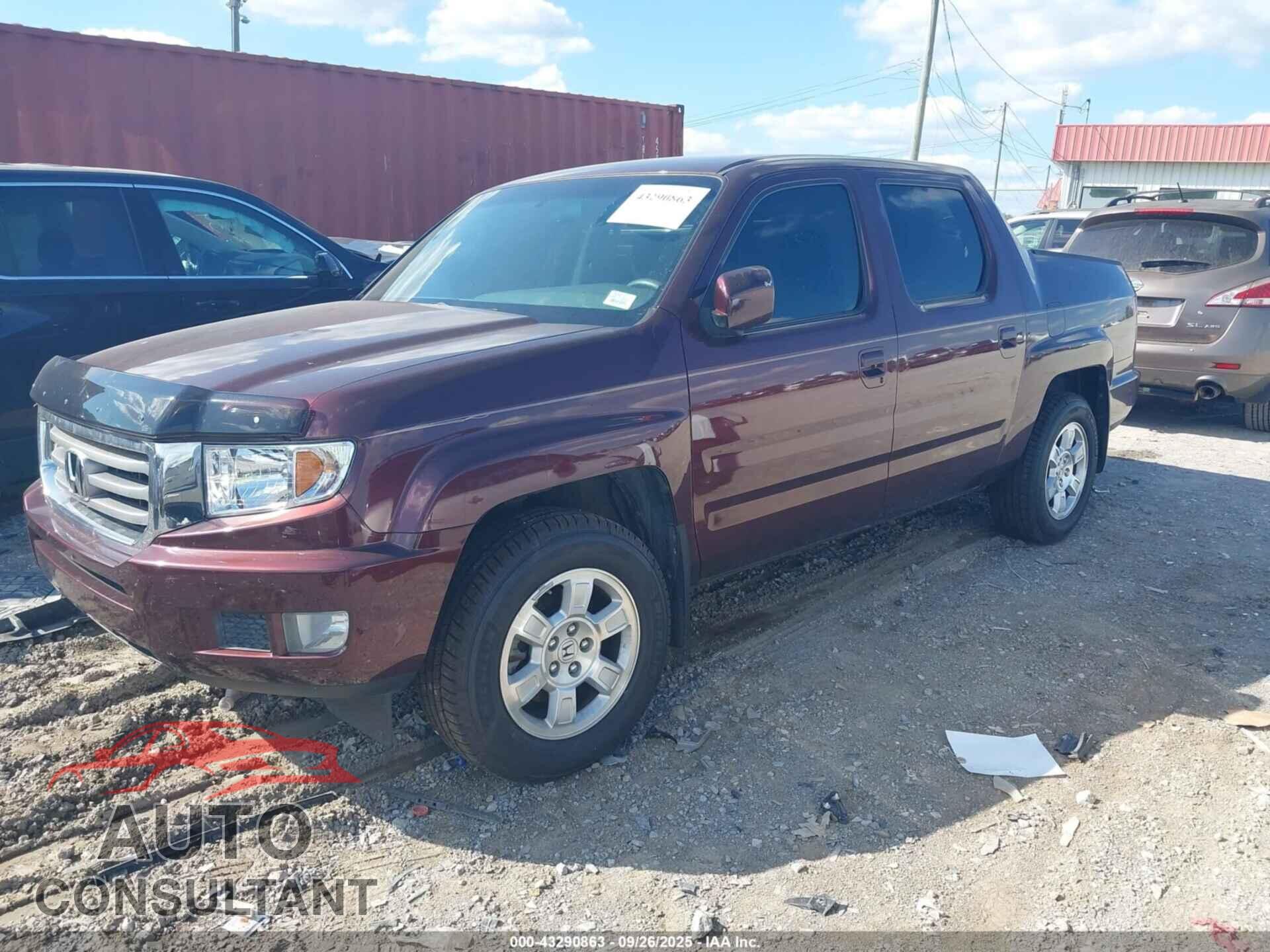 HONDA RIDGELINE 2012 - 5FPYK1F40CB455408