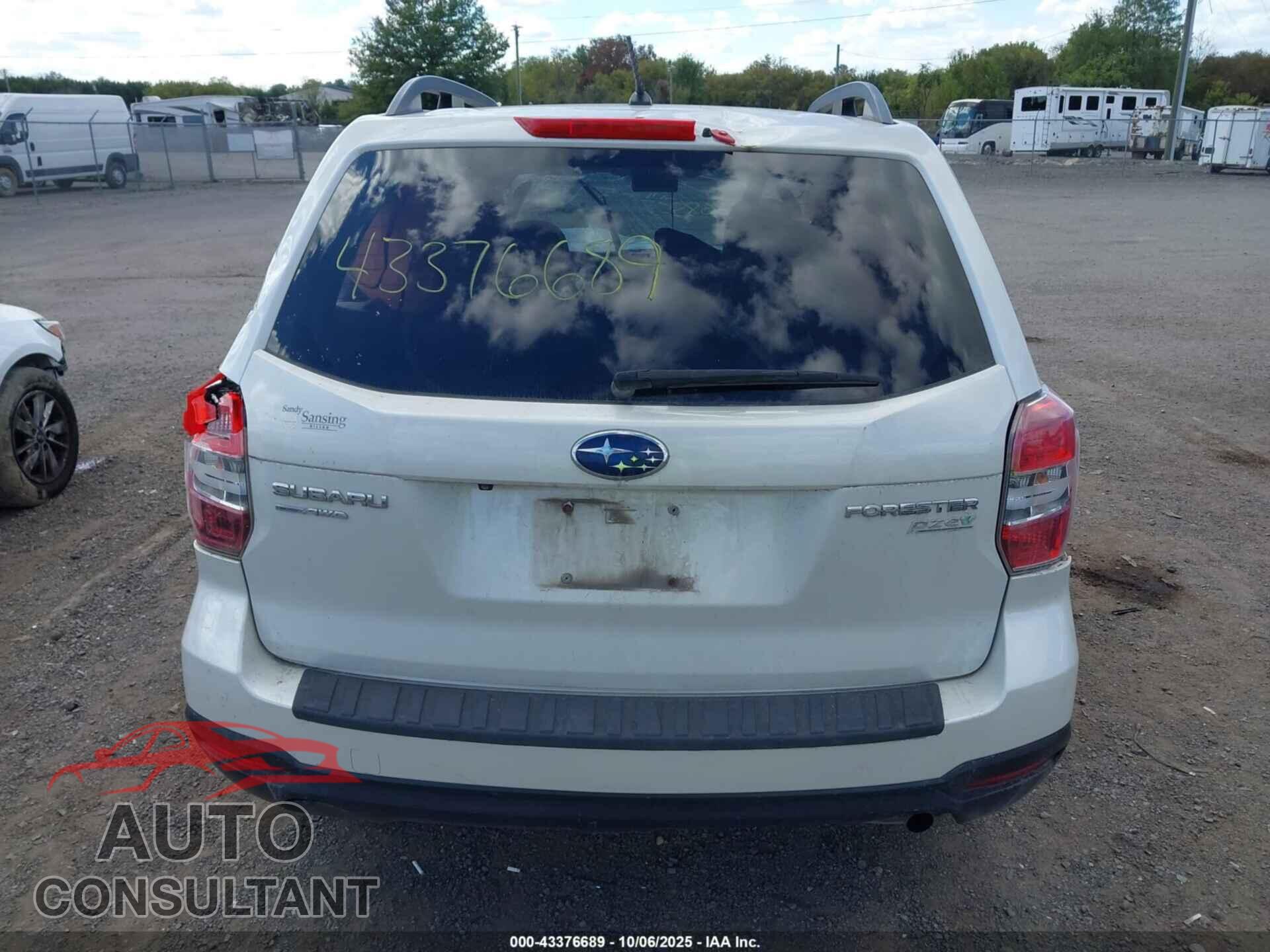 SUBARU FORESTER 2014 - JF2SJADC2EH509047