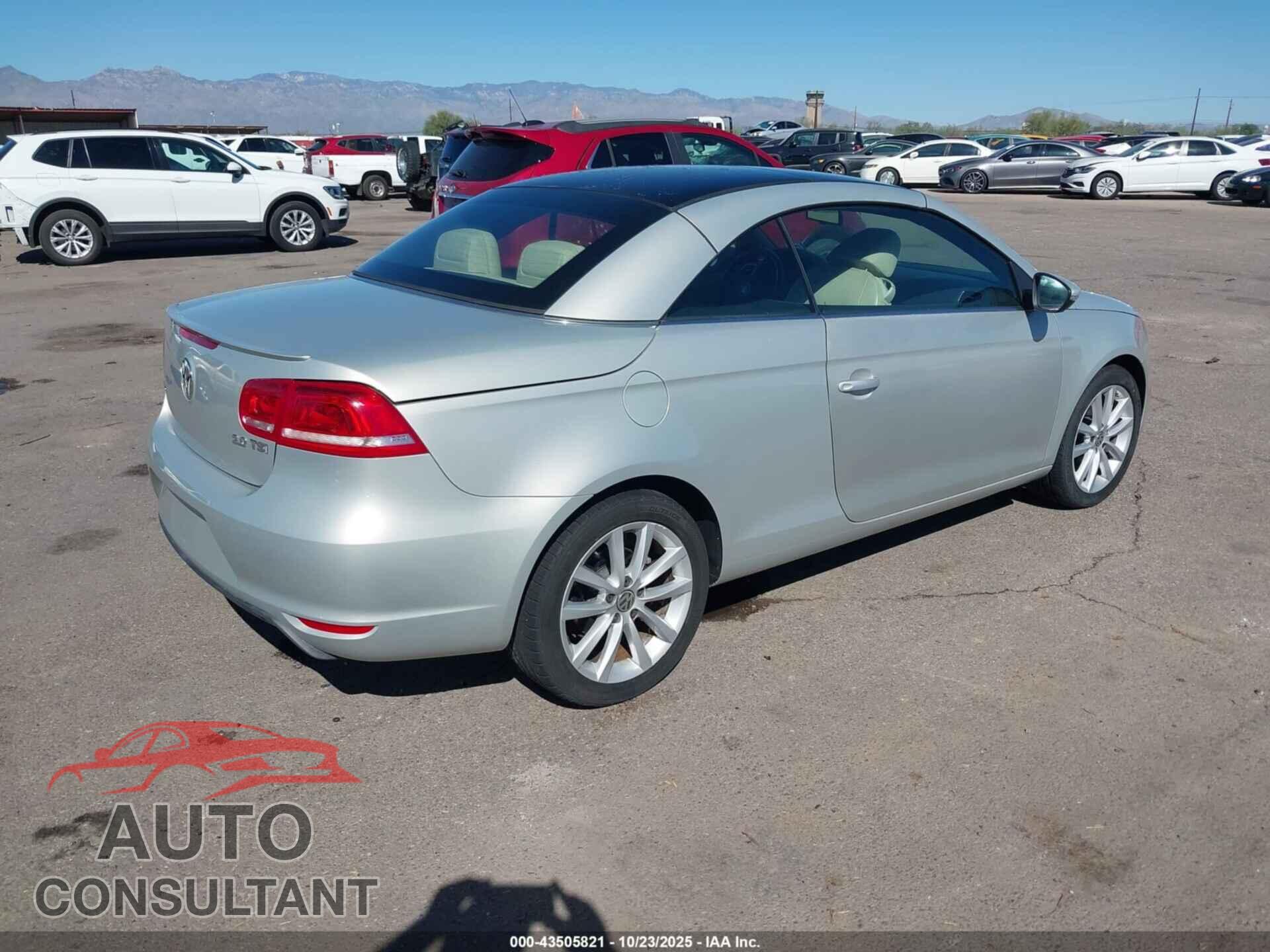 VOLKSWAGEN EOS 2012 - WVWBW7AH5CV003892
