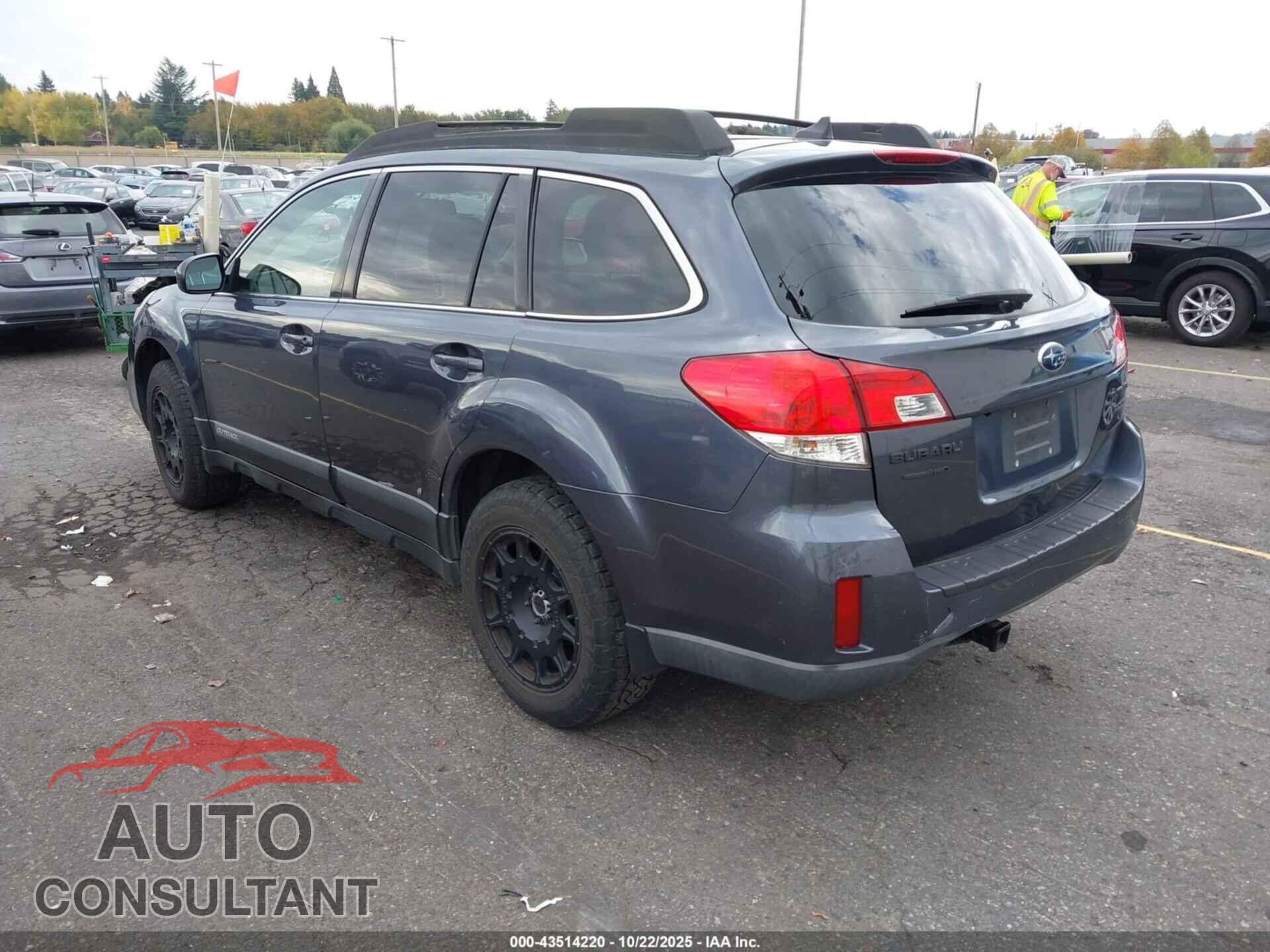 SUBARU OUTBACK 2014 - 4S4BRBEC6E3295927