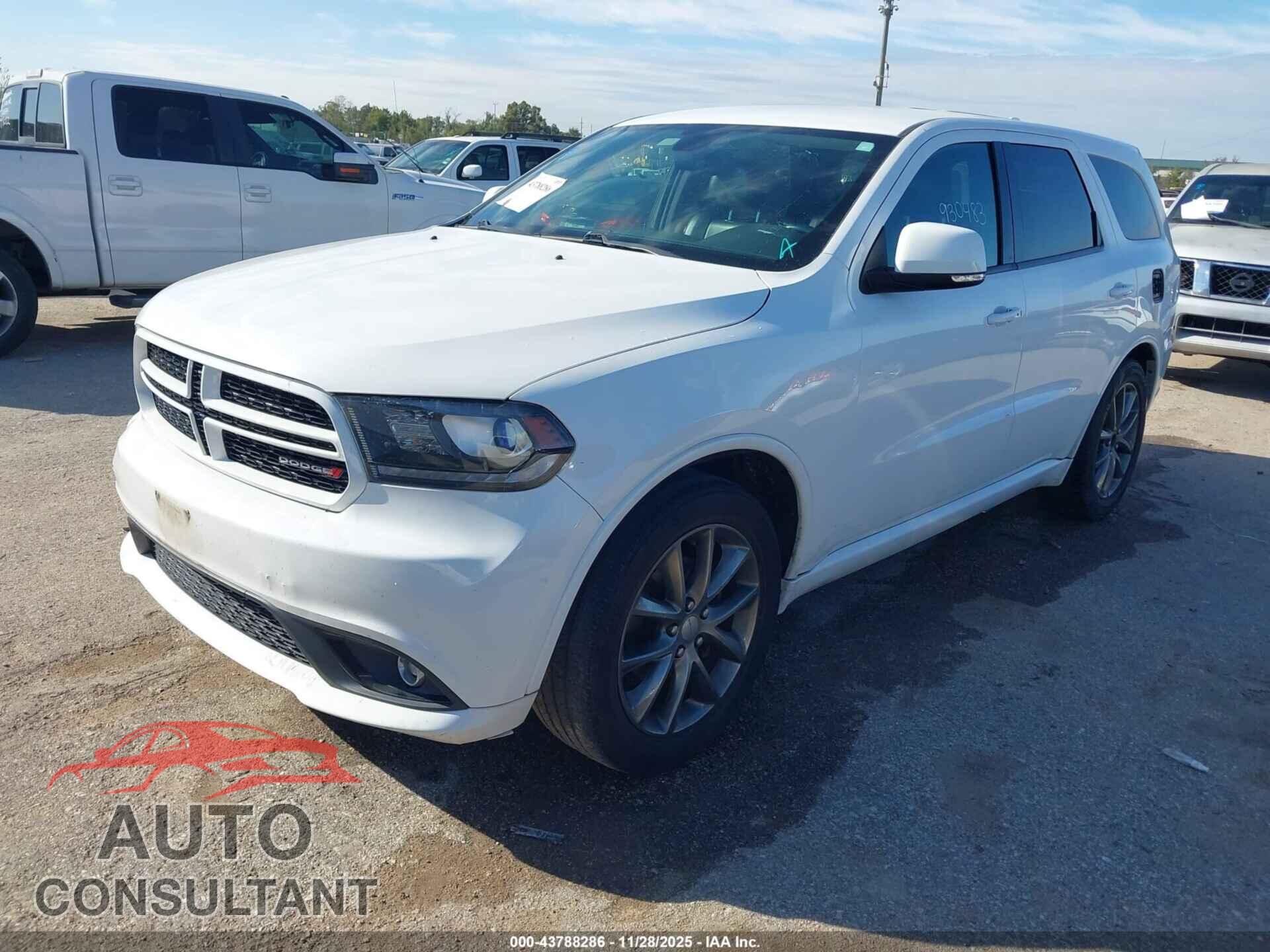 DODGE DURANGO 2017 - 1C4RDHDGXHC930483