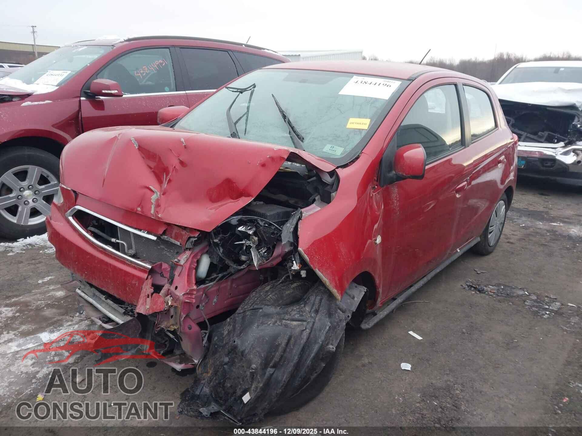 MITSUBISHI MIRAGE 2019 - ML32A3HJ7KH005871