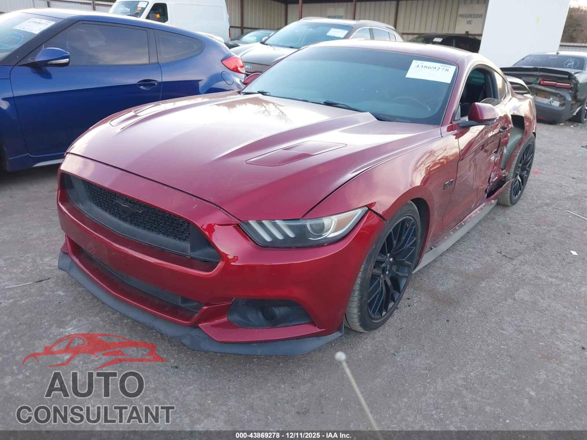 FORD MUSTANG 2017 - 1FA6P8CF8H5203341