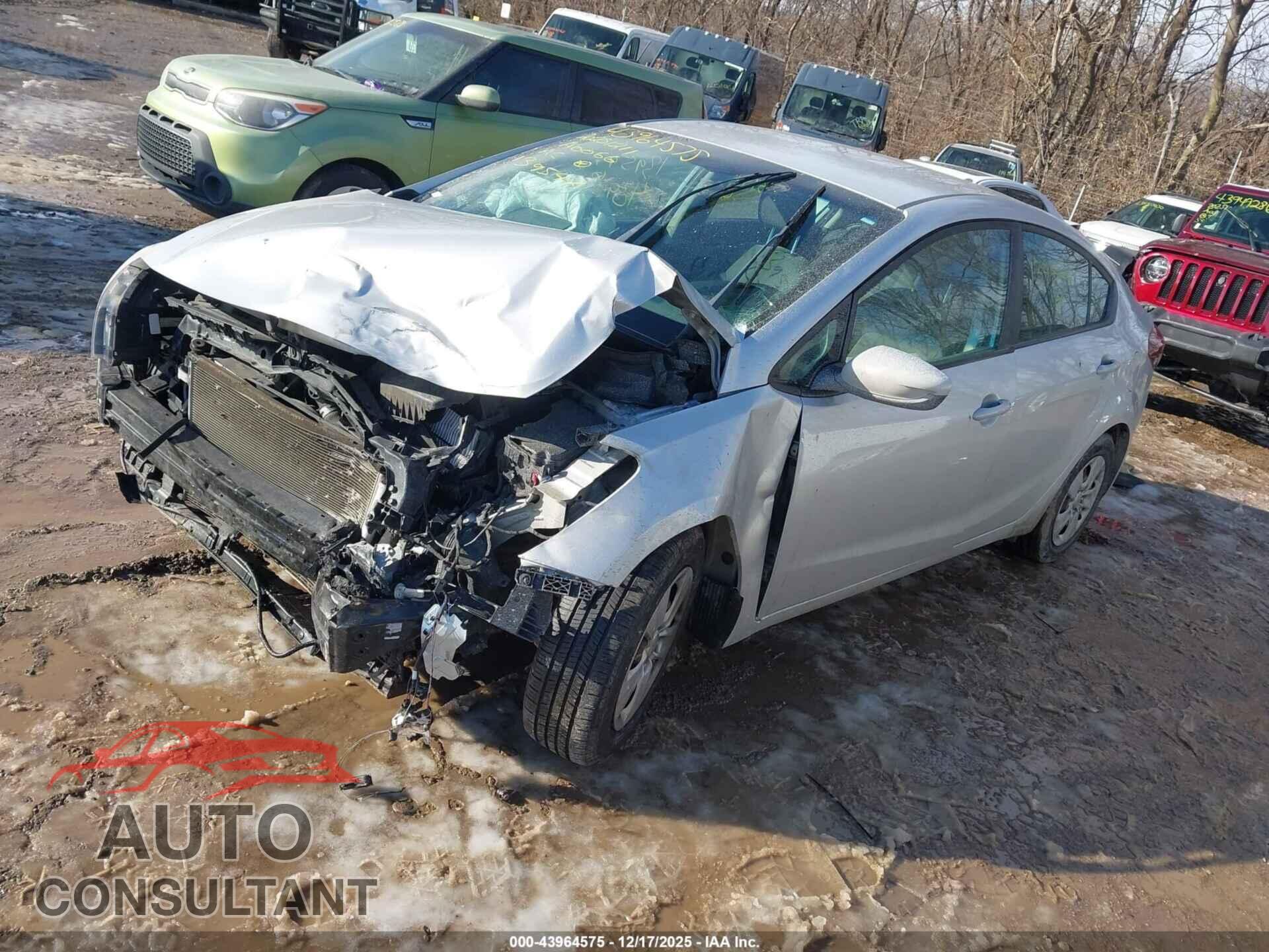 KIA FORTE 2017 - 3KPFK4A71HE139547