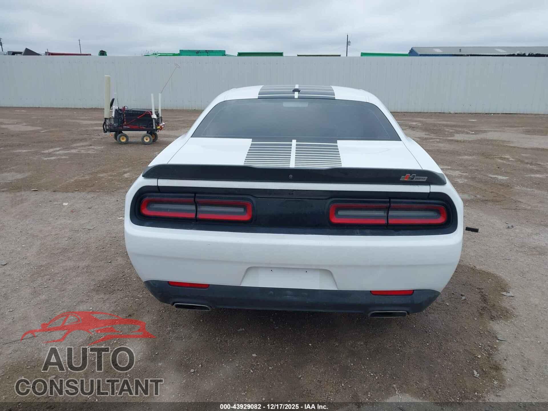 DODGE CHALLENGER 2017 - 2C3CDZAG6HH611468