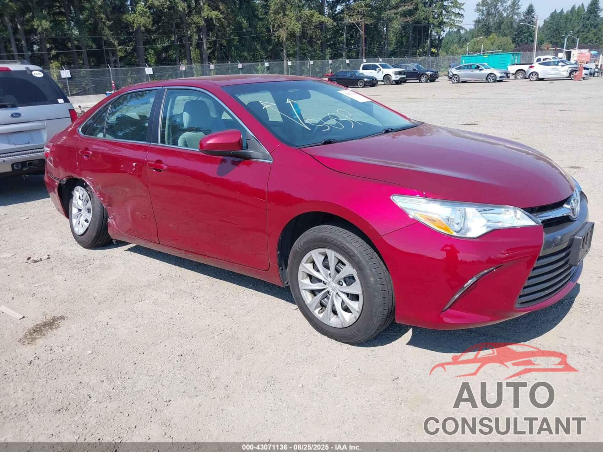 TOYOTA CAMRY 2016 - 4T1BF1FK6GU572128