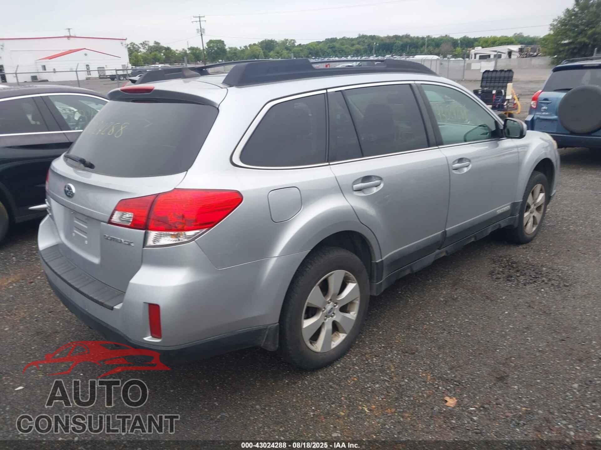 SUBARU OUTBACK 2012 - 4S4BRCKC6C3251112
