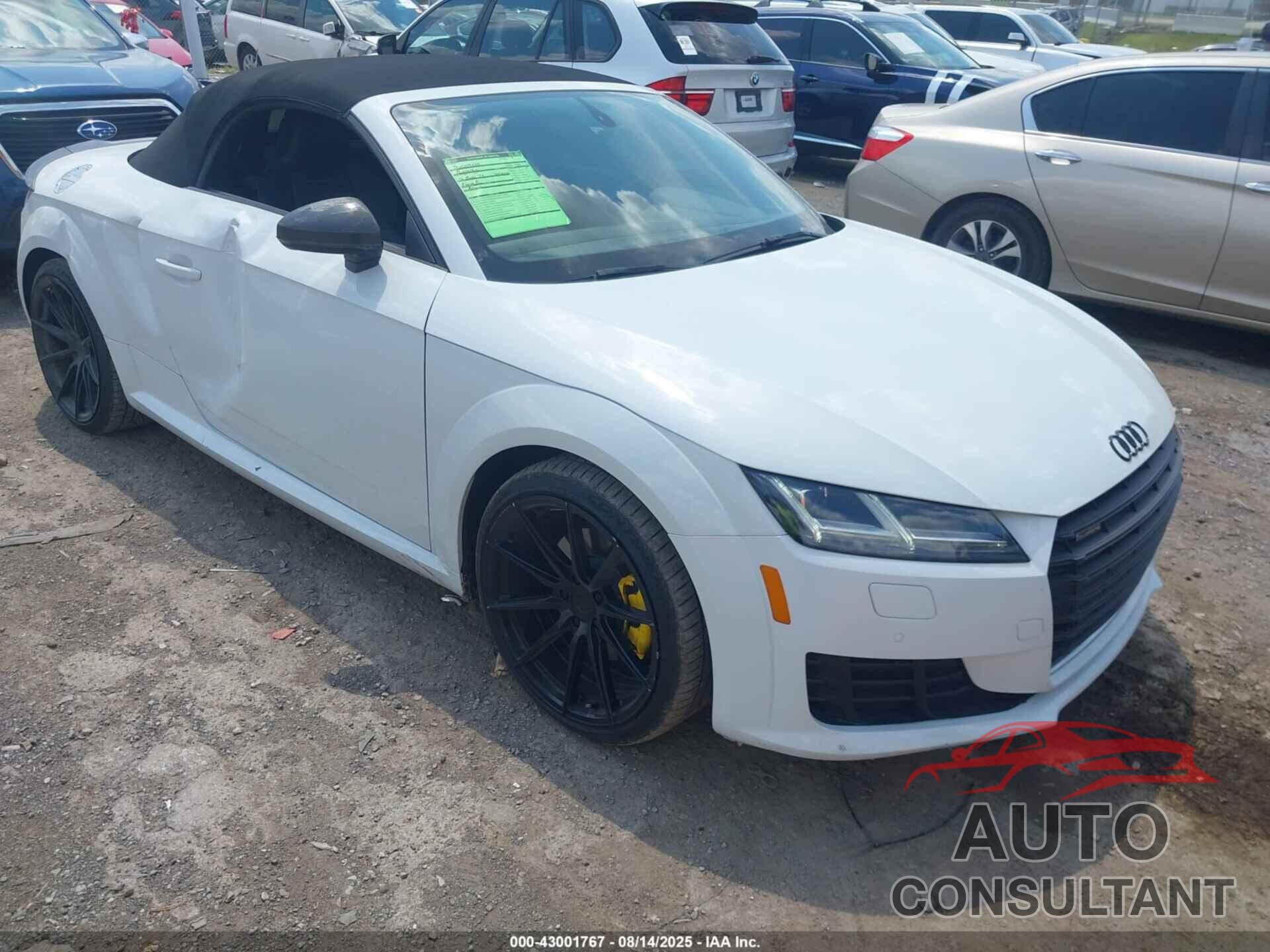 AUDI TT 2016 - TRUT5CFV0G1024005
