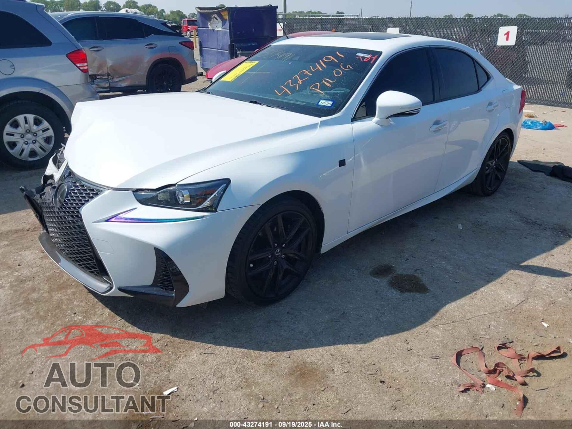 LEXUS IS 200T 2017 - JTHBA1D24H5048458