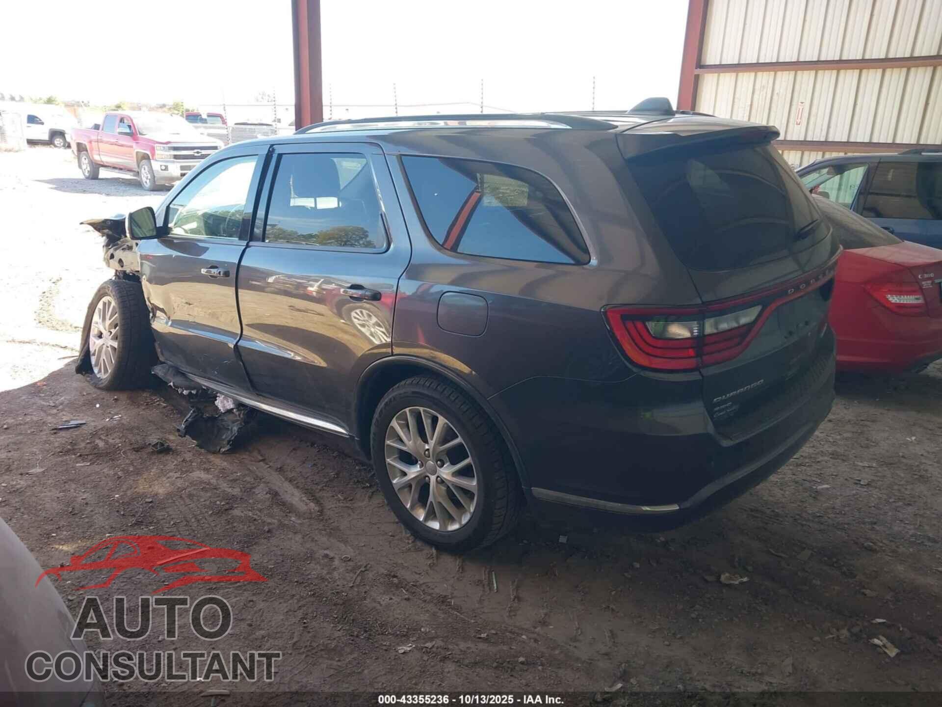 DODGE DURANGO 2016 - 1C4RDJDG3GC307535