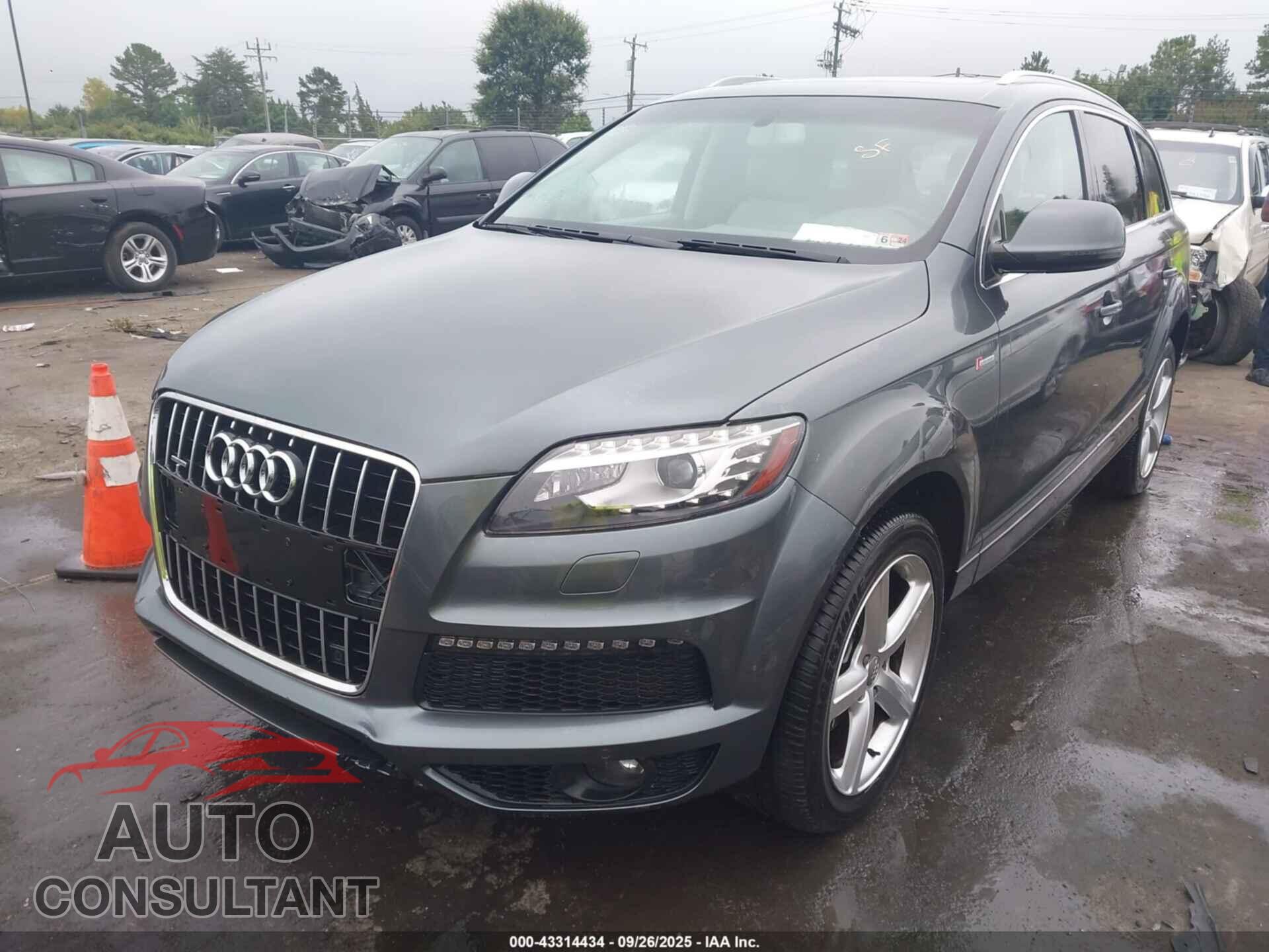 AUDI Q7 2012 - WA1DGAFE9CD005047