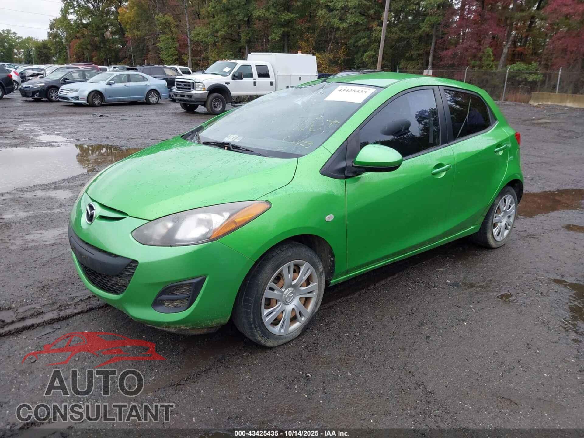 MAZDA MAZDA2 2012 - JM1DE1KY8C0144640