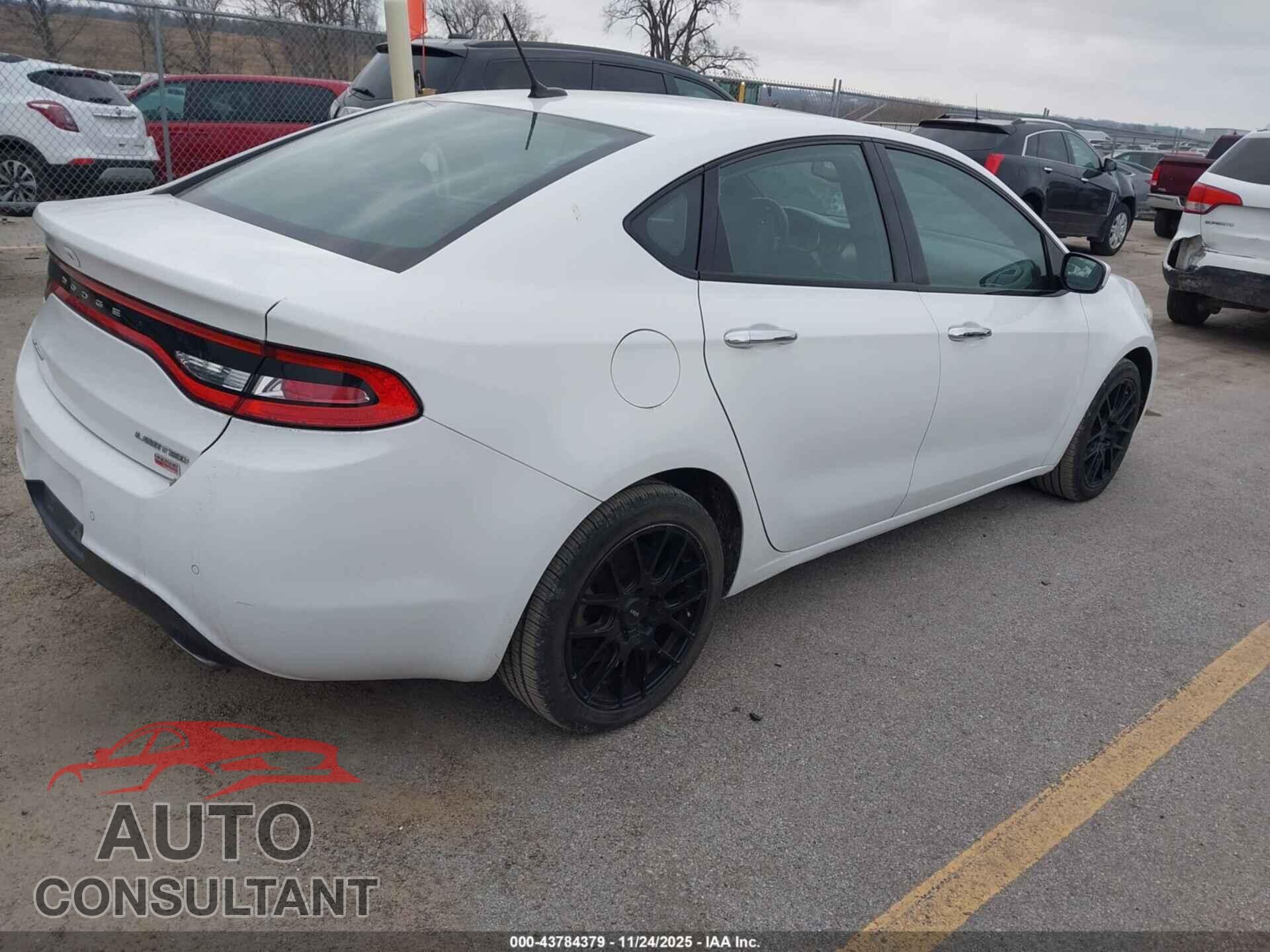 DODGE DART 2013 - 1C3CDFCH6DD293136