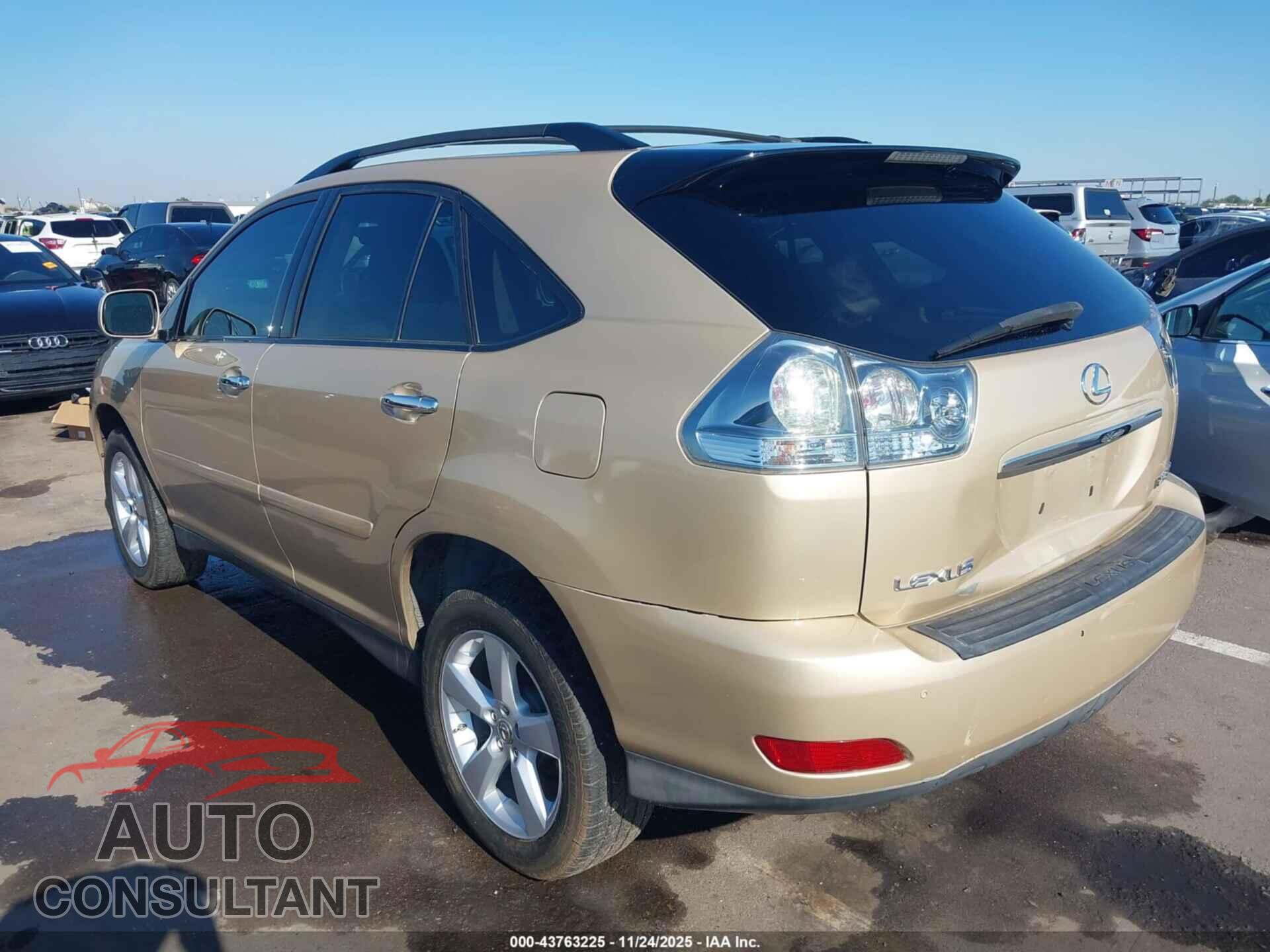 LEXUS RX 350 2009 - 2T2GK31U79C064787