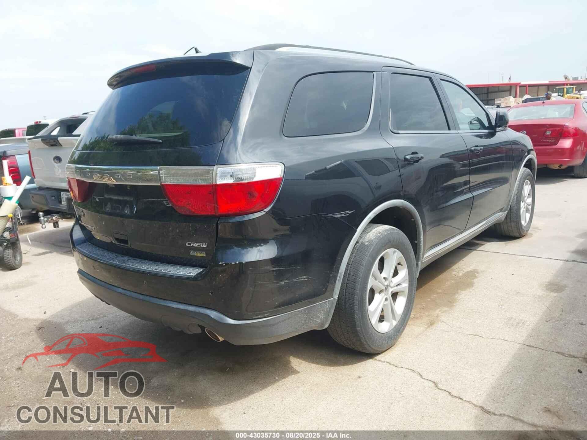 DODGE DURANGO 2012 - 1C4RDHDG3CC113574