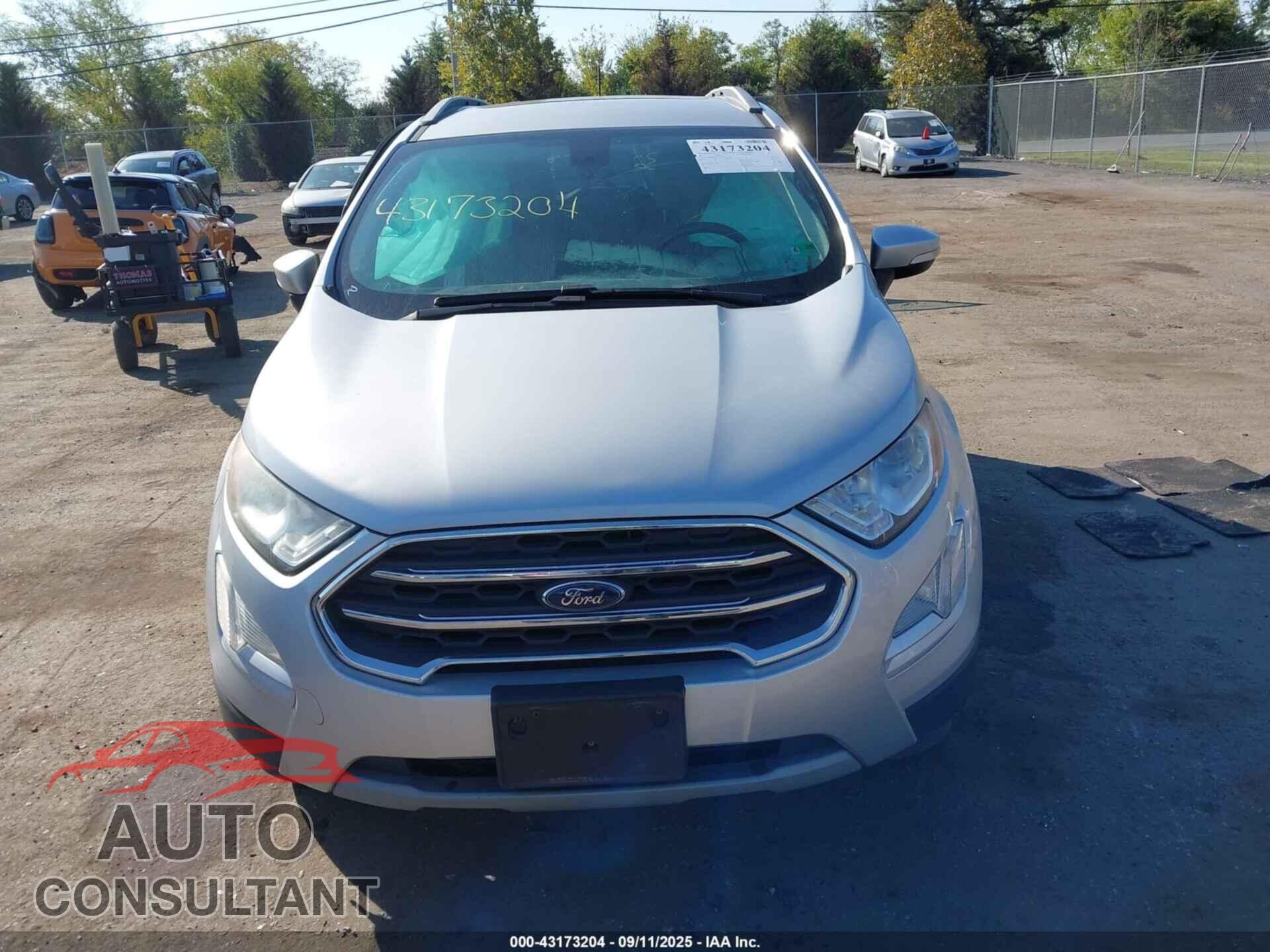 FORD ECOSPORT 2019 - MAJ6S3KL2KC274787