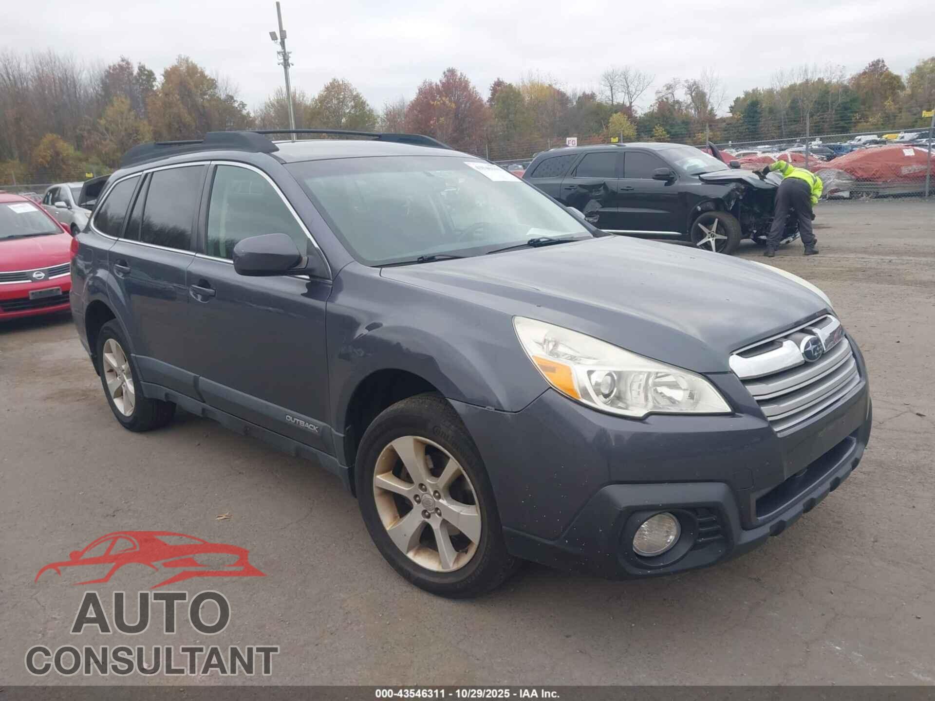 SUBARU OUTBACK 2014 - 4S4BRBCC4E3263299